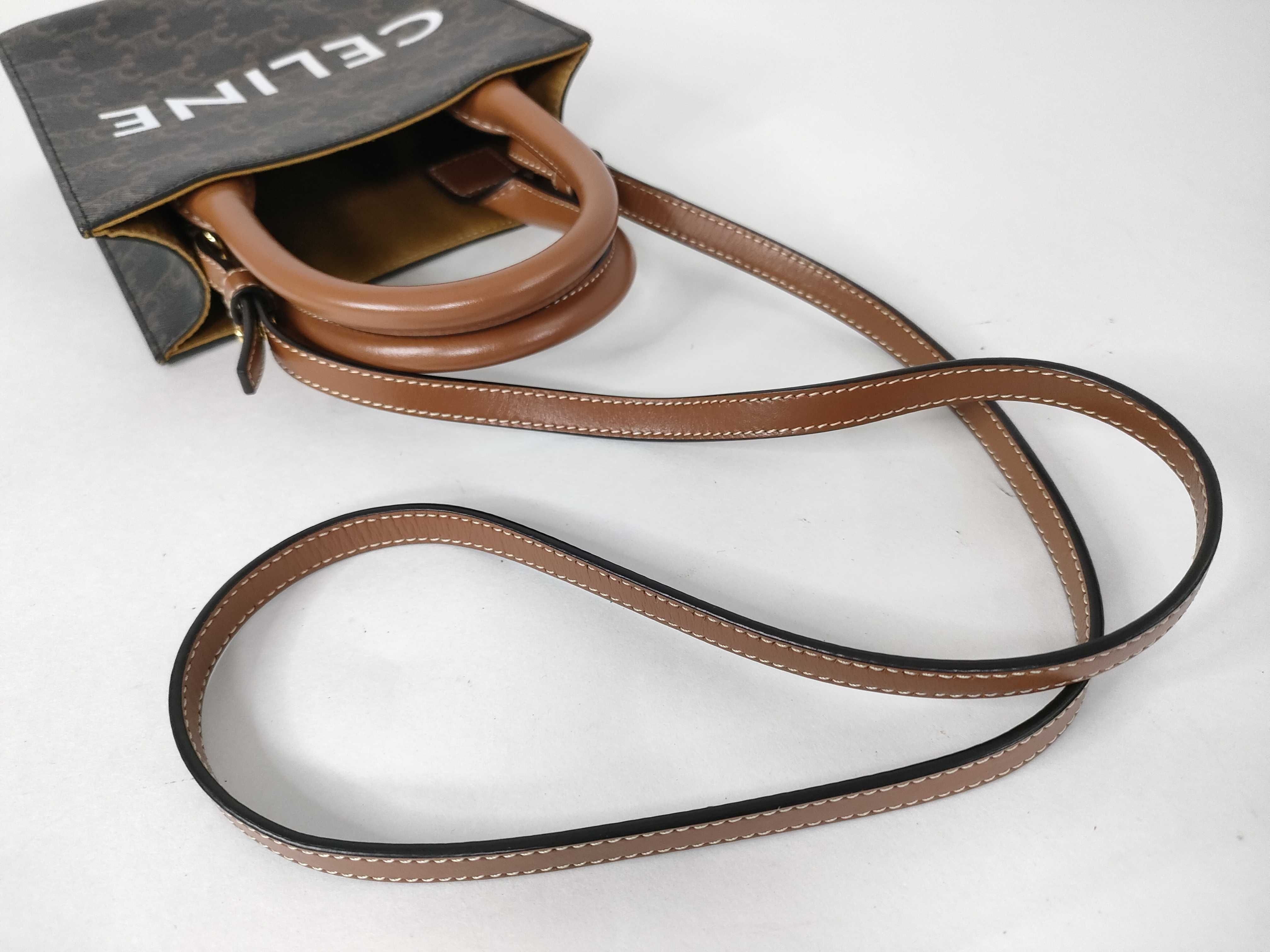 Triomphe Vertical Hippo Shoulder Handbag Shoulder Bag — view 6