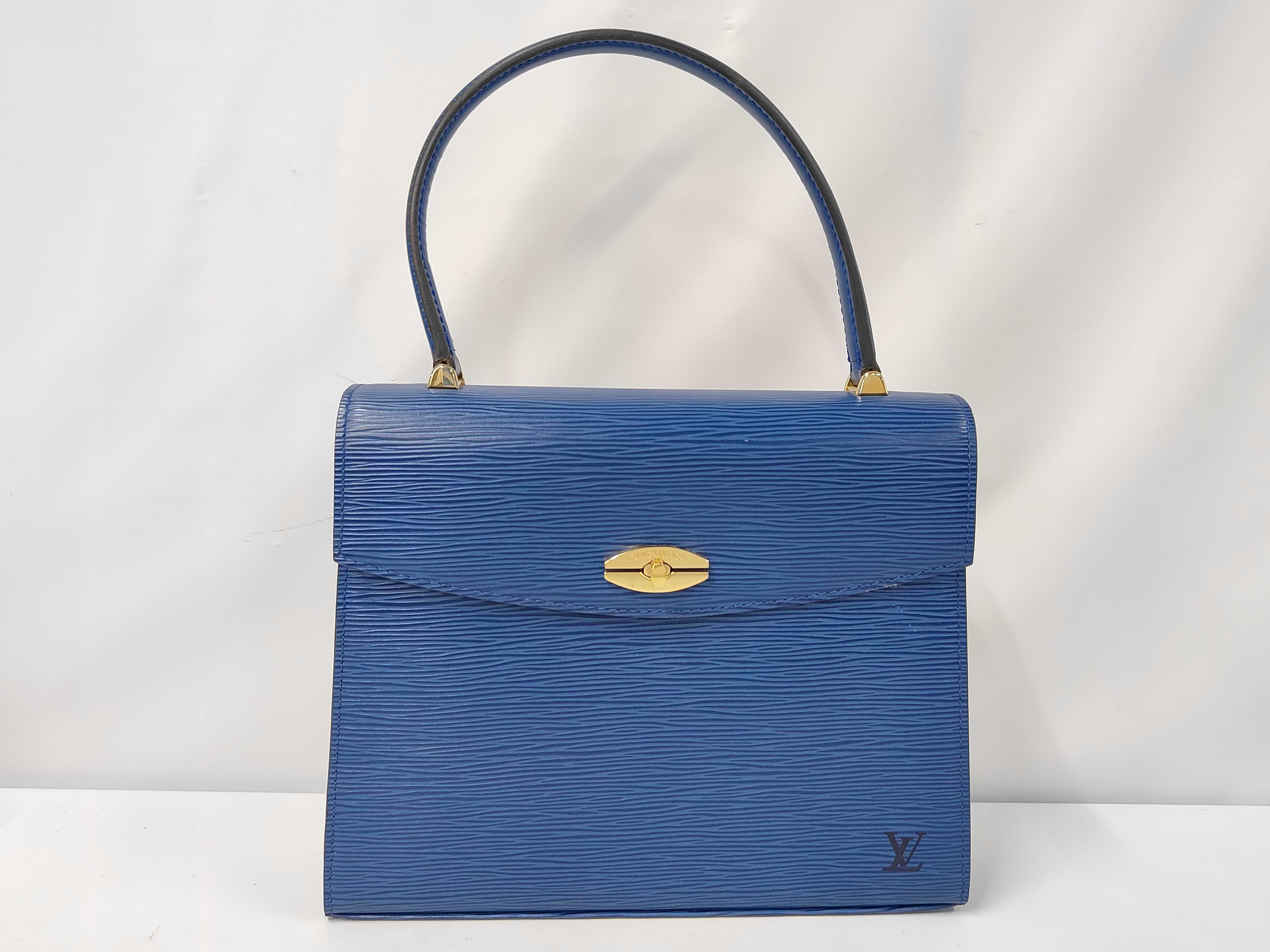 Epi Malzerbes Toledo Blue Handbag