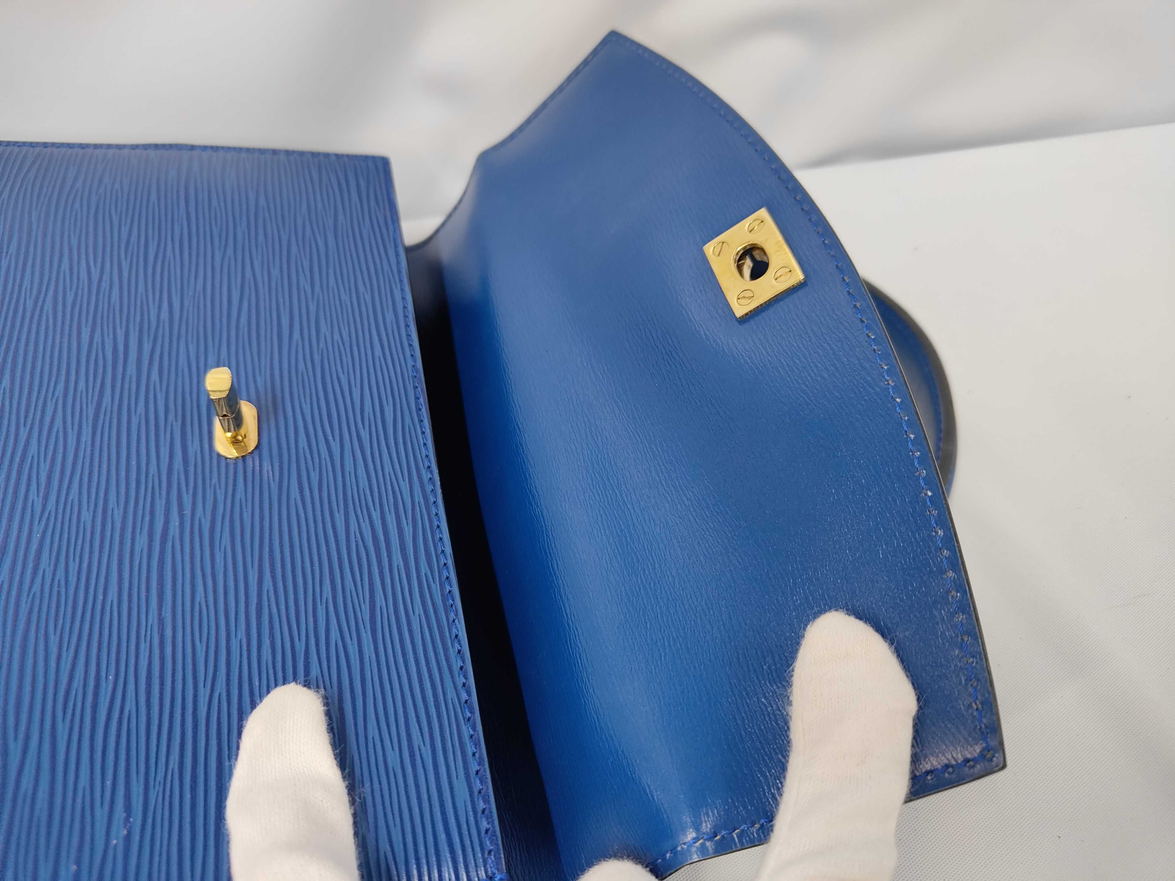 Epi Malzerbes Toledo Blue Handbag — view 8