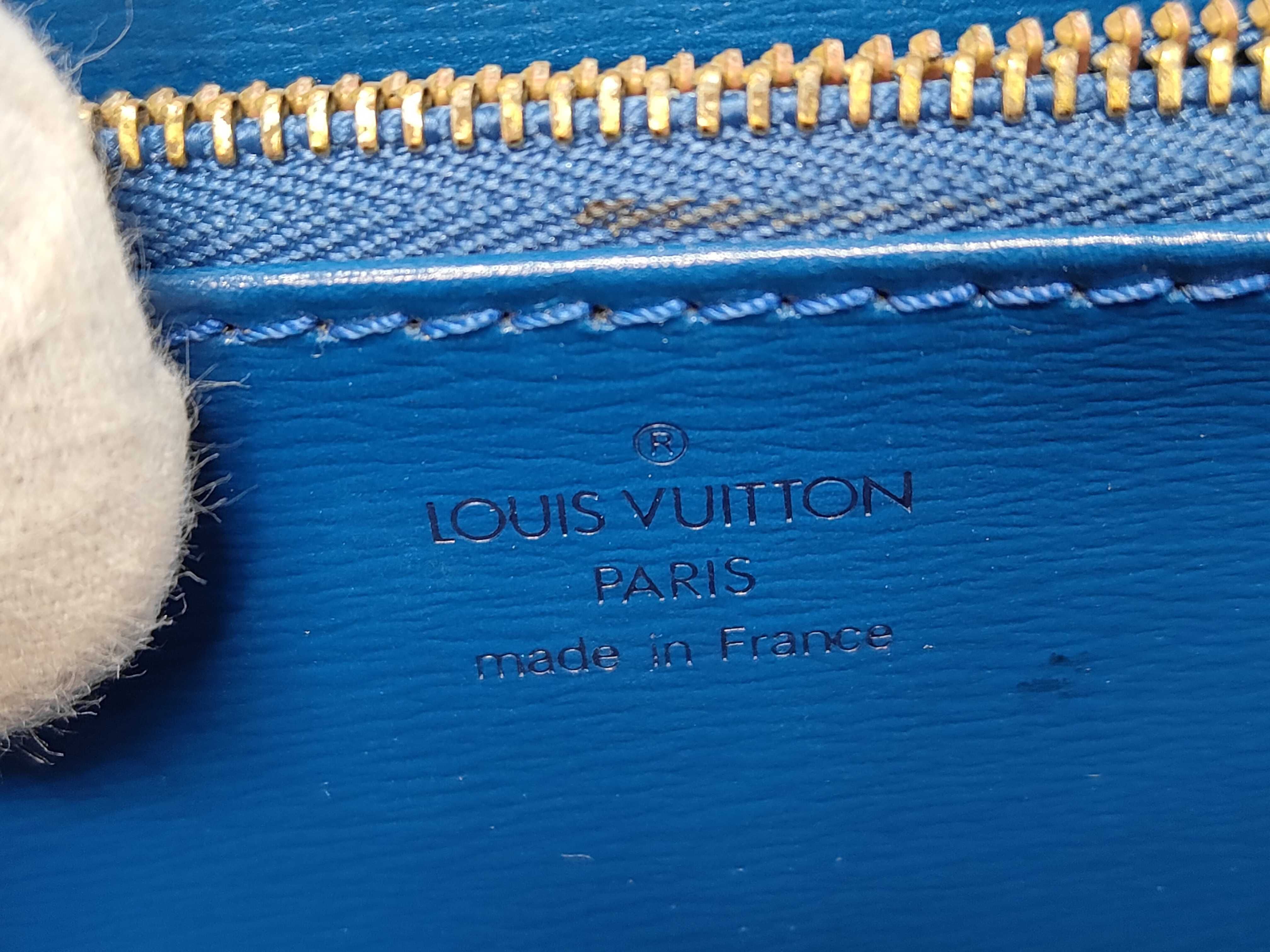 Epi Malzerbes Toledo Blue Handbag — view 10