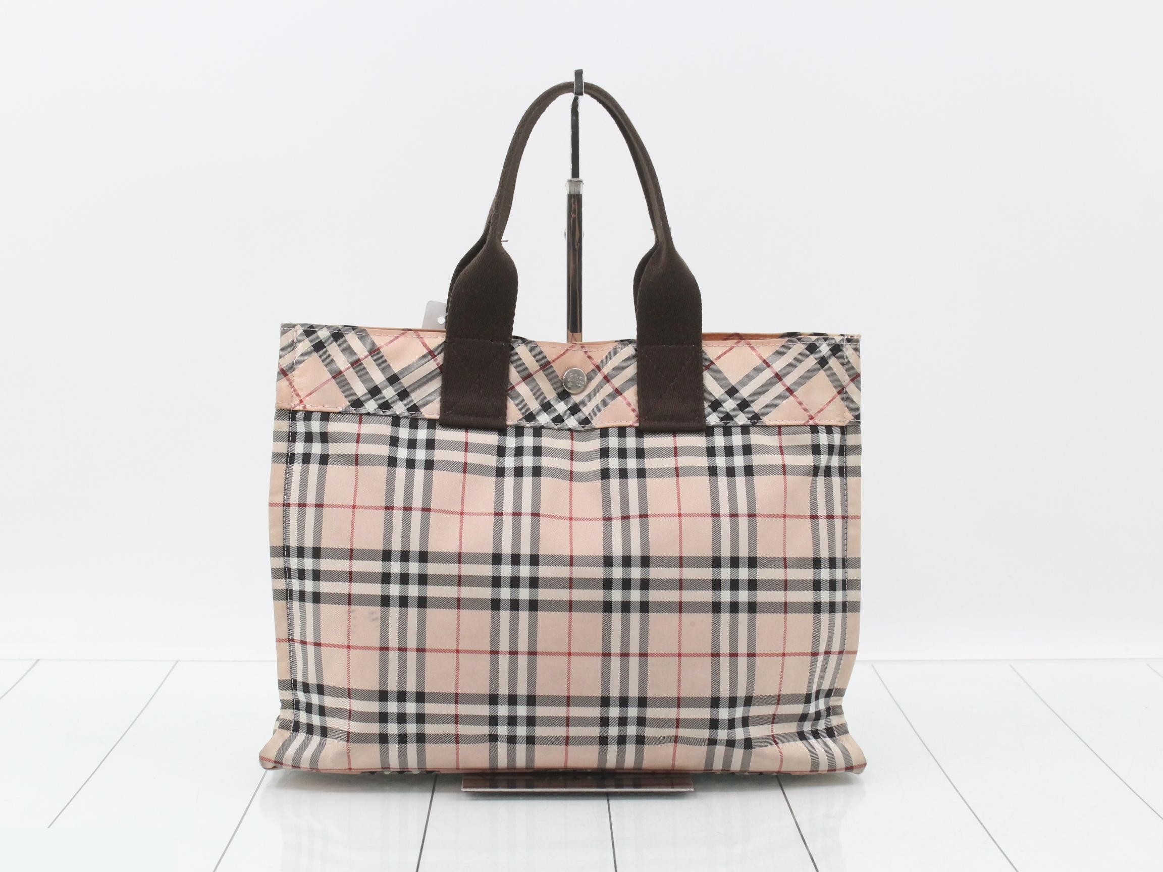 London Blue Label Nova Check Tote Bag — view 2