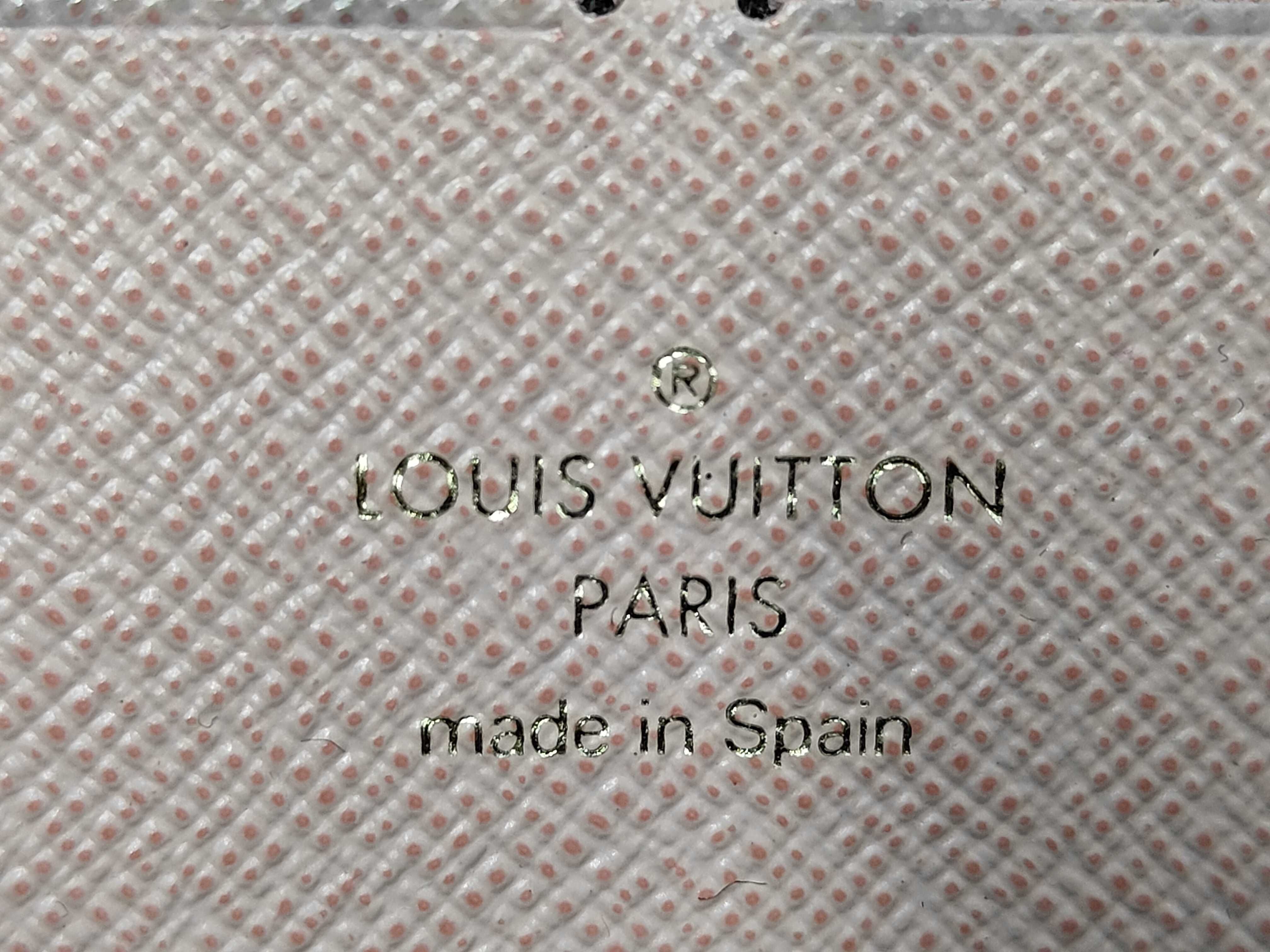 Monogram Portefeuille Clemence Zippy Rose Ballet Gold Hardware UB1117 Wallet — view 9