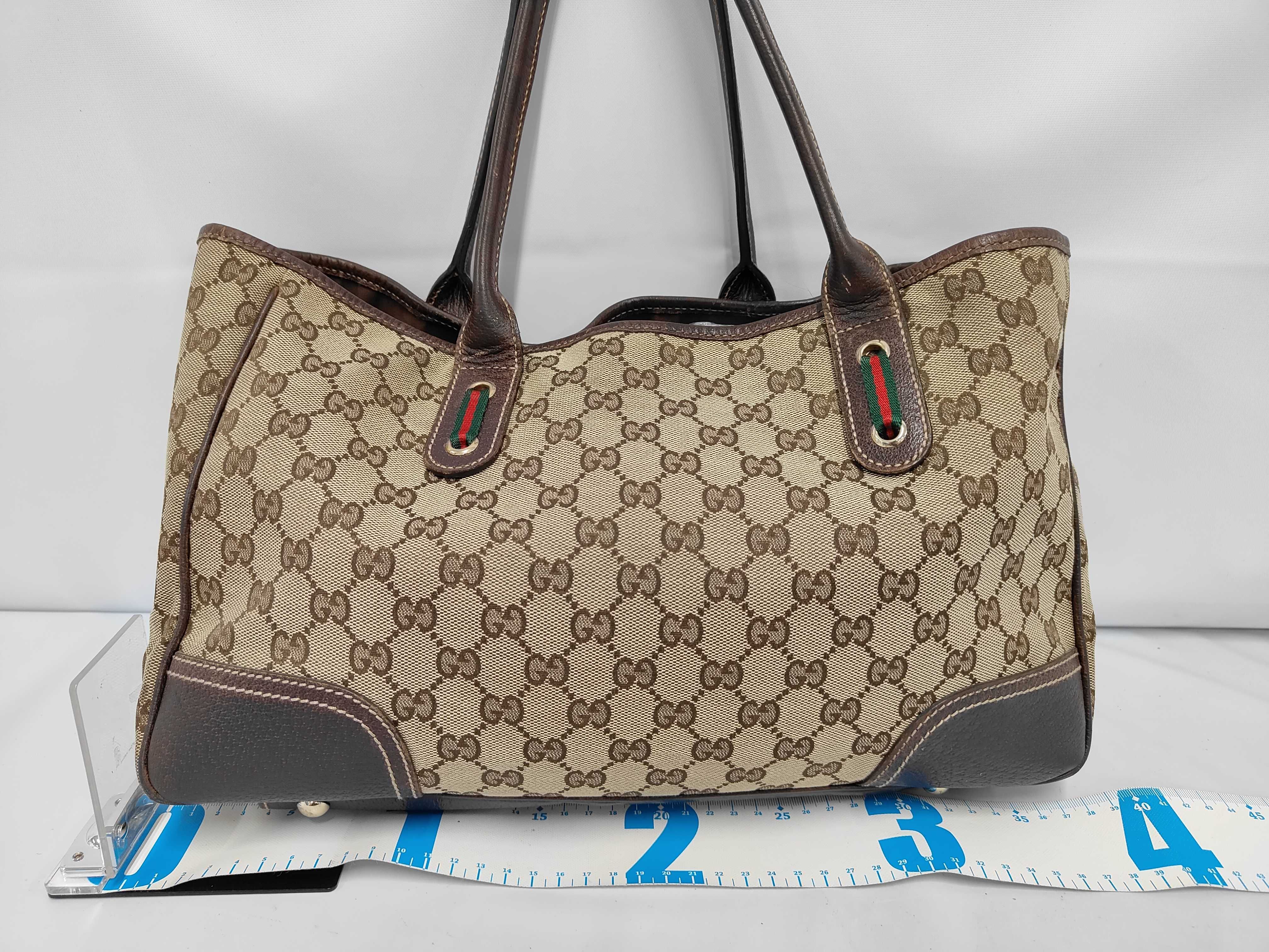 163805 Princy GG Canvas Handbag — view 2
