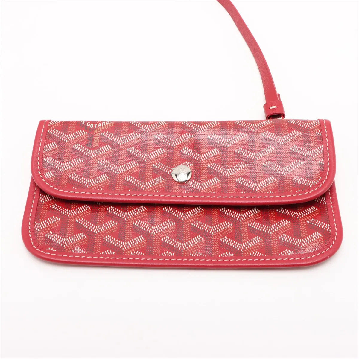 Saint Louis PM PVC x Leather Tote Bag Red — view 13