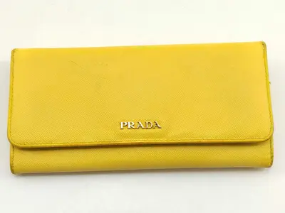 Bicolor Long Wallet