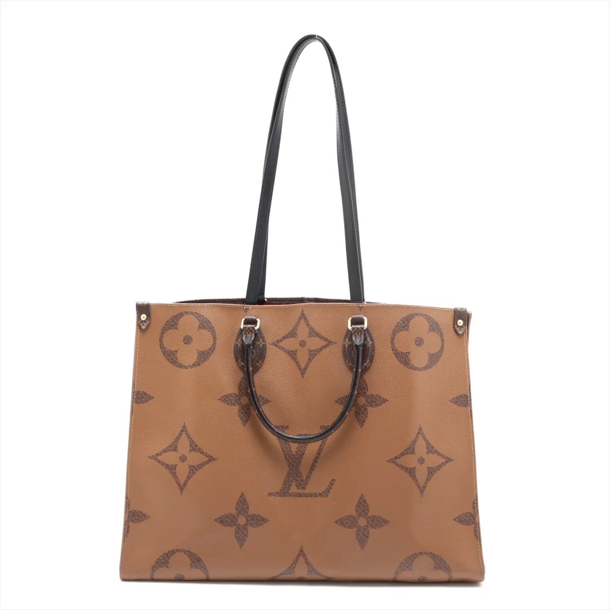 Giant Monogram Reverse OnTheGo GM M45320 AR3200 Brown — view 2