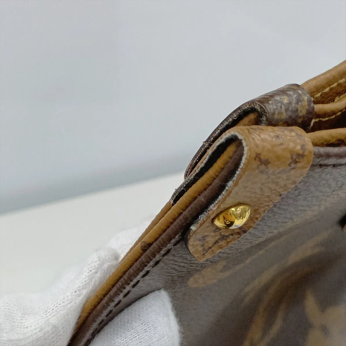 Giant Monogram Reverse OnTheGo GM M45320 AR3200 Brown — view 14