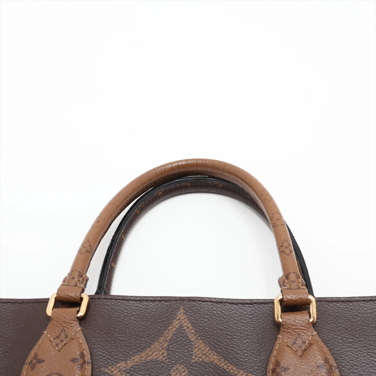 Giant Monogram Reverse OnTheGo GM M45320 AR3200 Brown — view 8