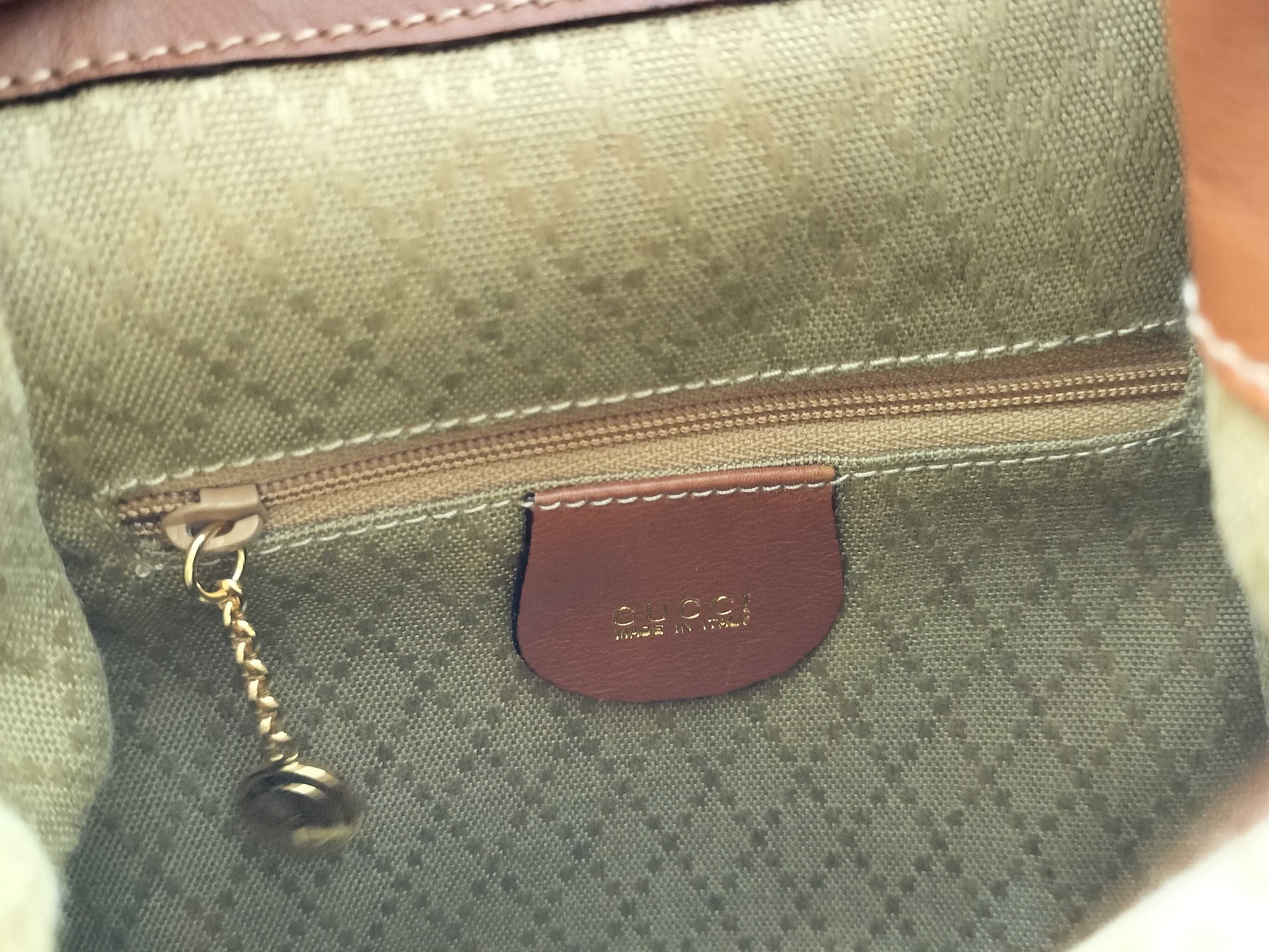 Bamboo Backpack, Gucci Backpack, Bamboo Leather, Brown Backpack — view 15