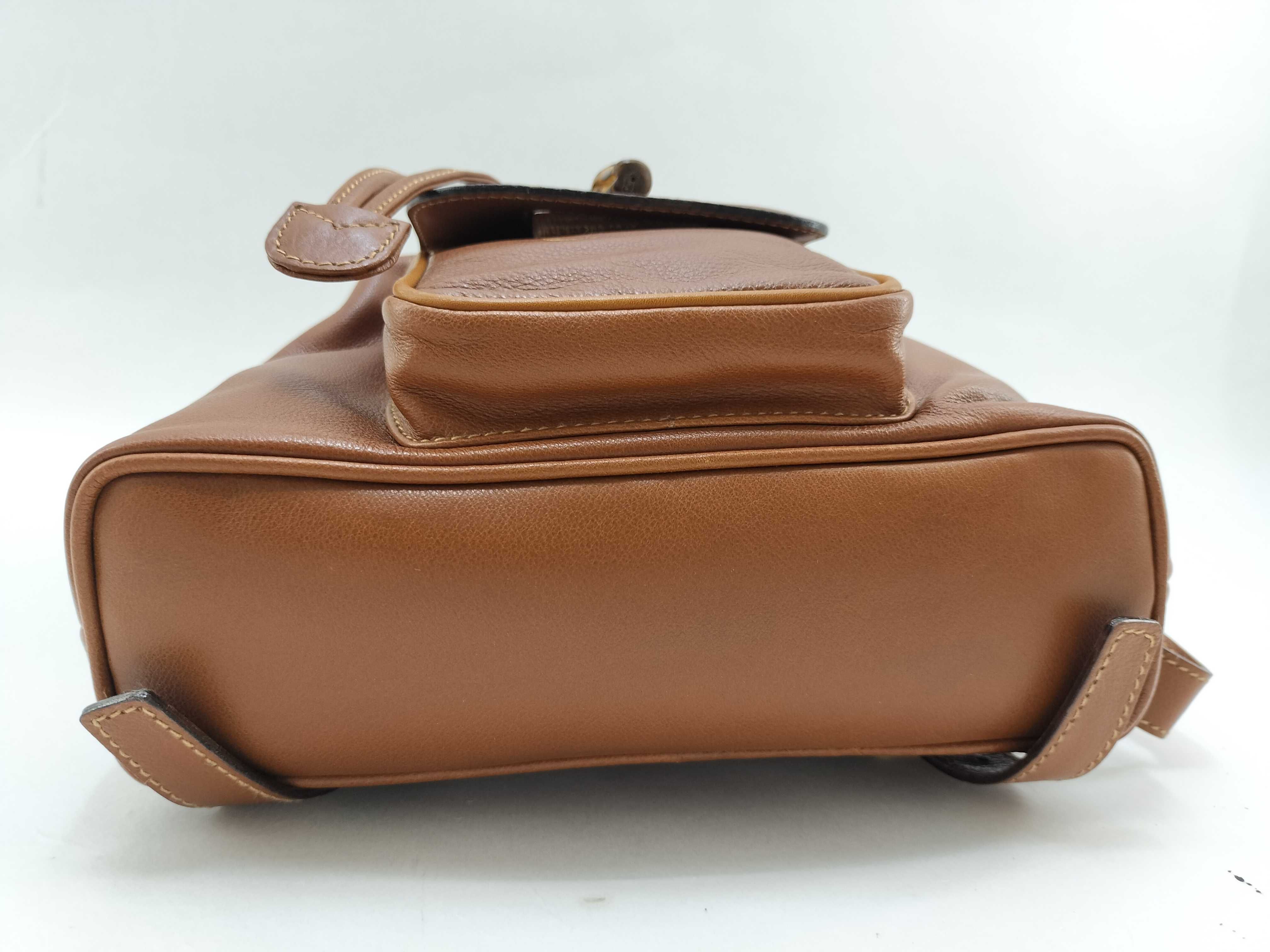 Bamboo Backpack, Gucci Backpack, Bamboo Leather, Brown Backpack — view 6