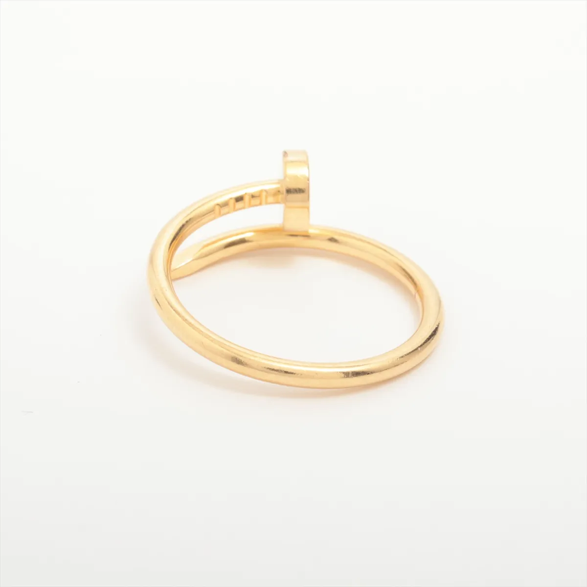 Juste un Clou SM Ring, 750 (Yellow Gold), 3.5g, Size 53, MIF092, dents. — view 2