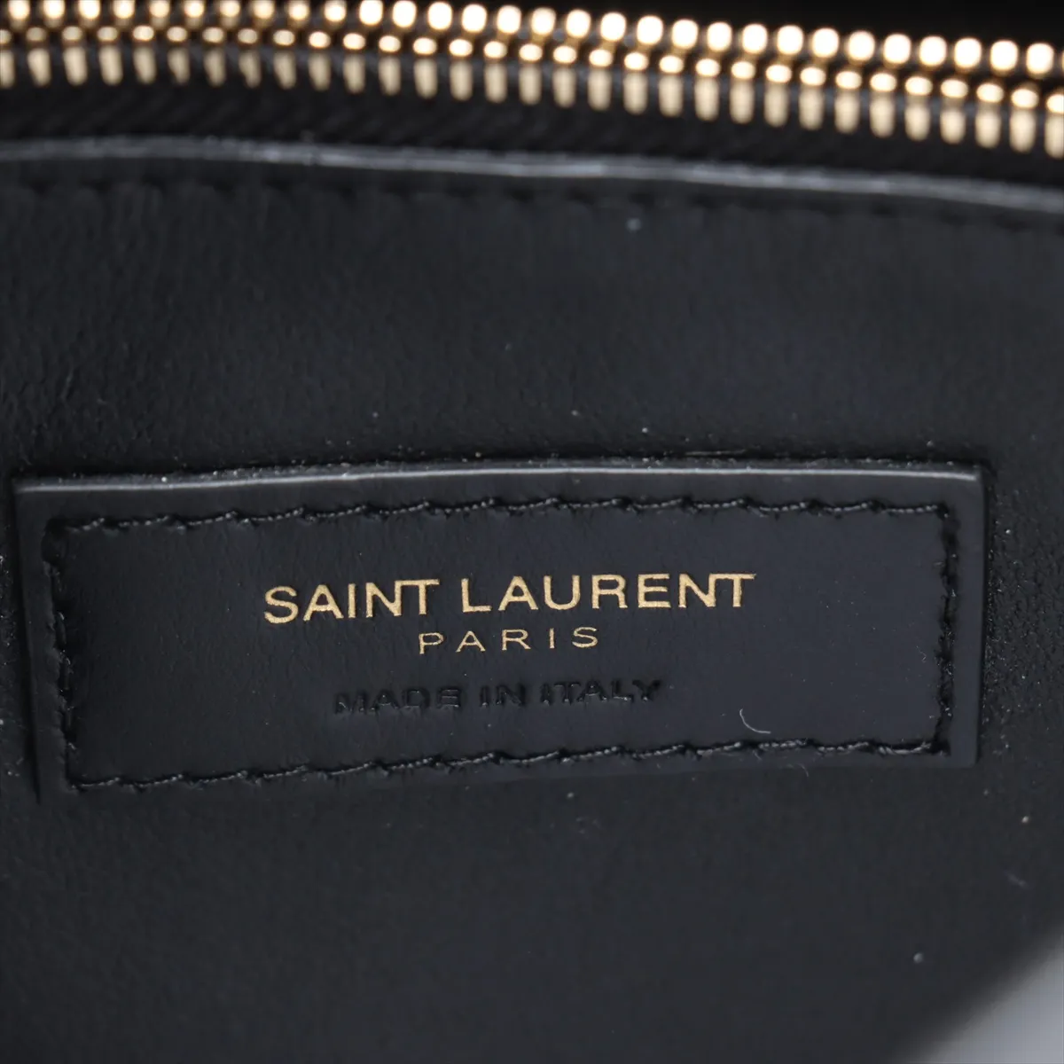 LE 5 A 7 Large Leather Shoulder Bag, Black, 753837 — view 10