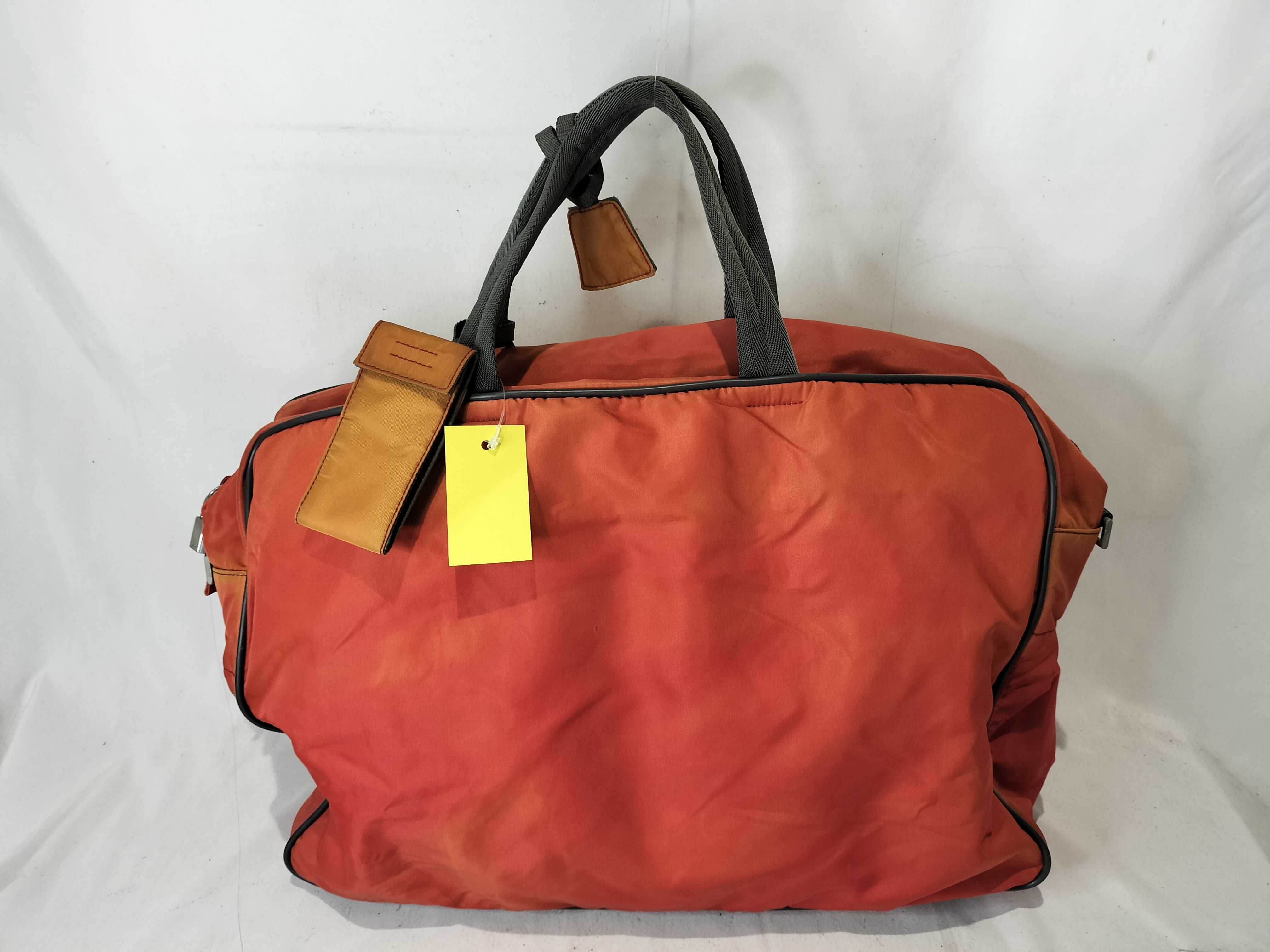 Nylon 2-way Boston Bag