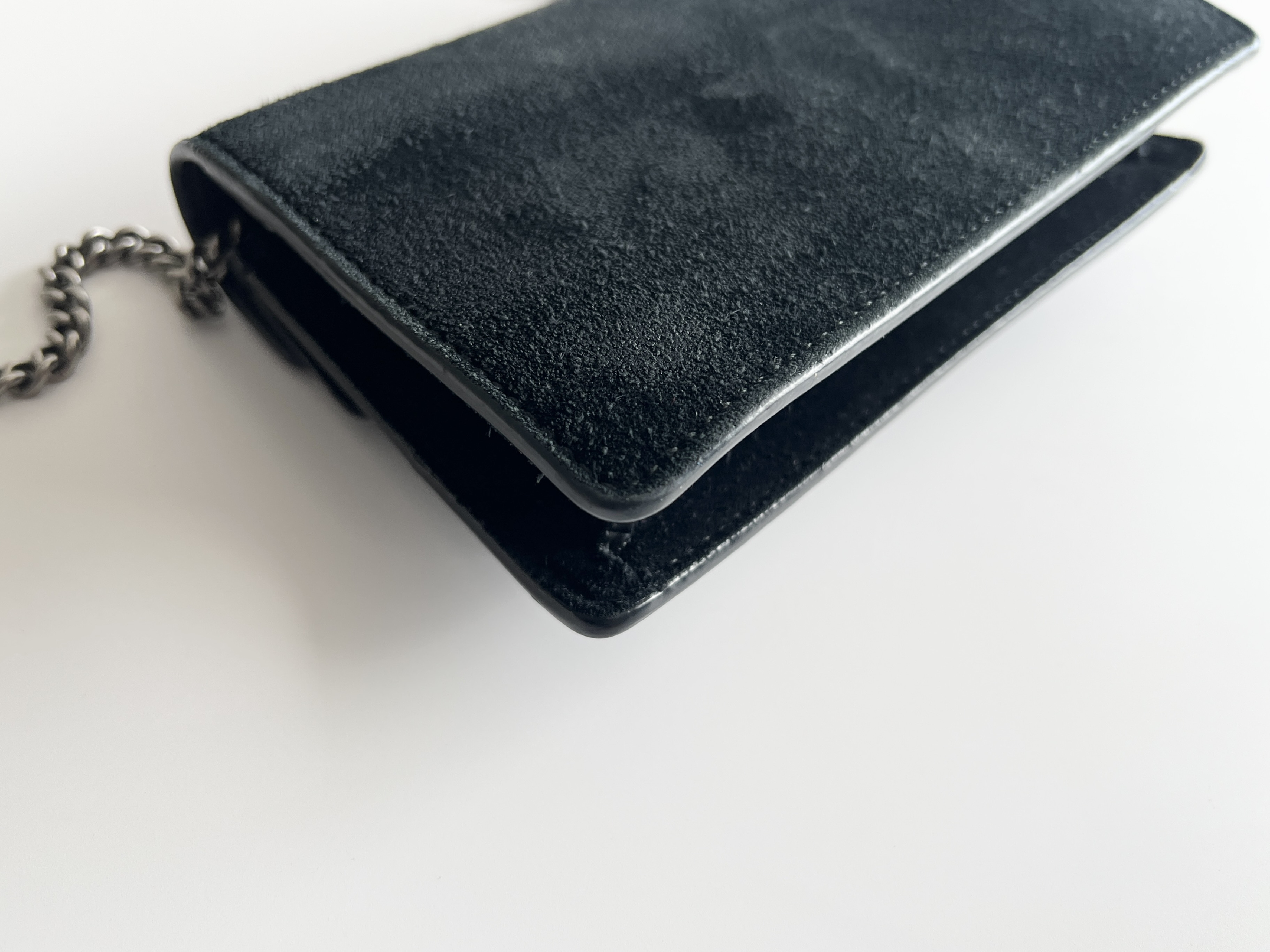 Dionysus Velour Velvet Leather Suede Chain Shoulder Bag — view 9