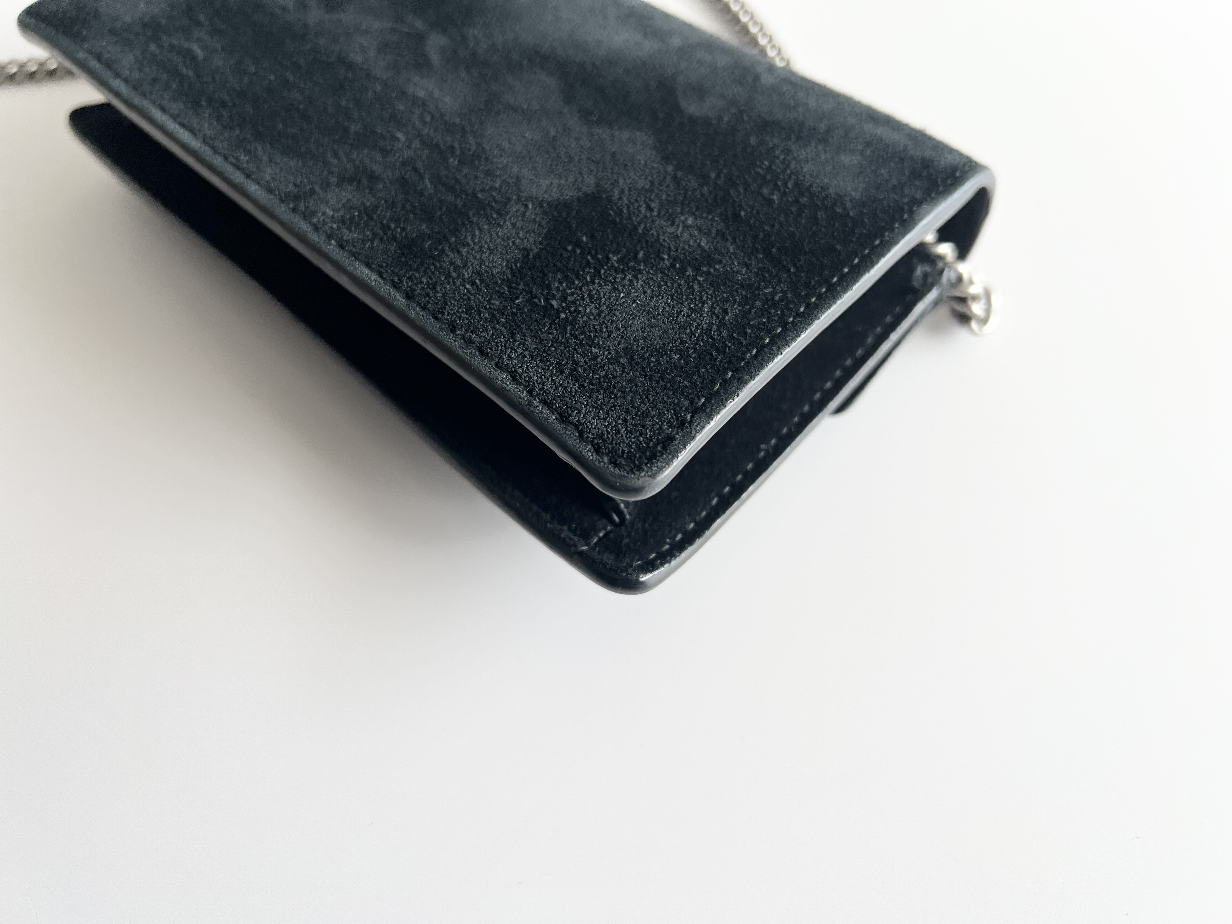 Dionysus Velour Velvet Leather Suede Chain Shoulder Bag — view 10