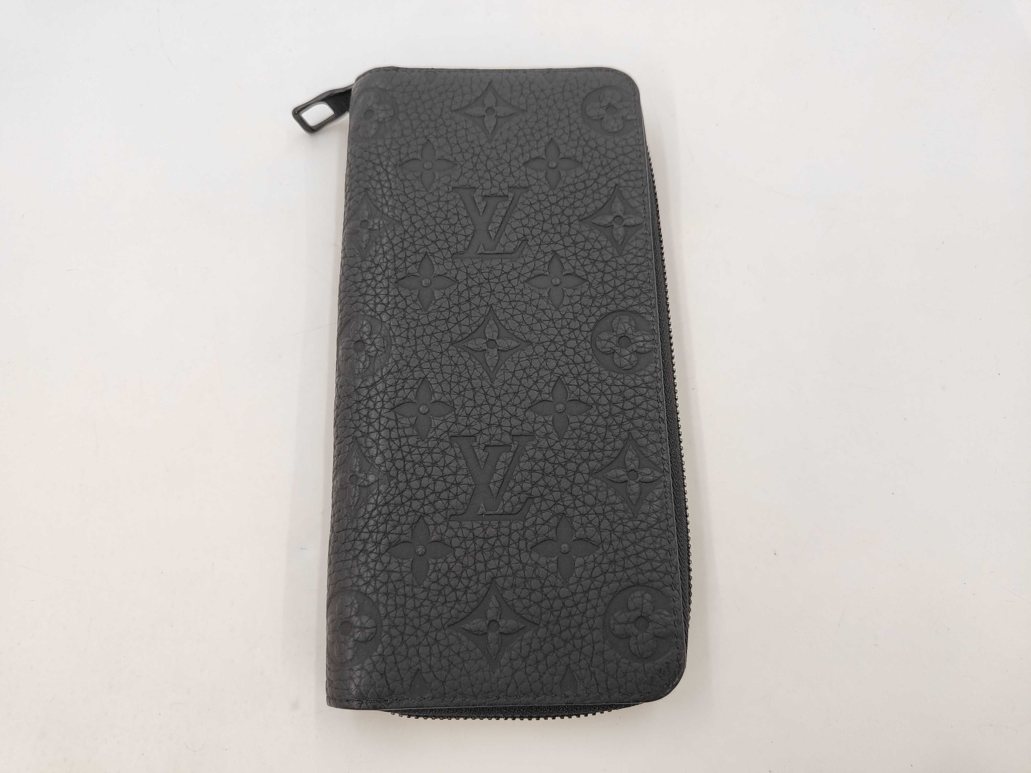 Zippy Wallet Vertical Taurillon Monogram Wallet