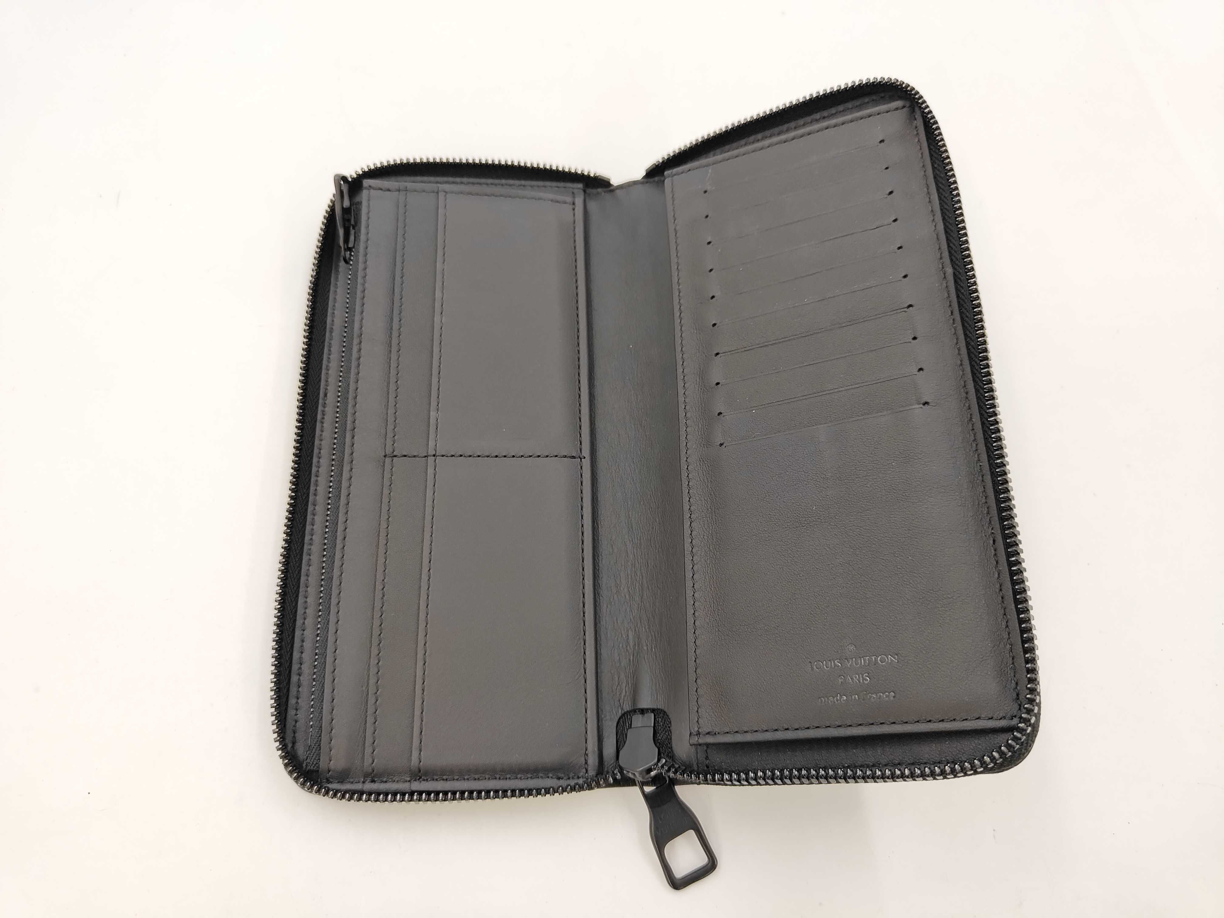 Zippy Wallet Vertical Taurillon Monogram Wallet — view 8
