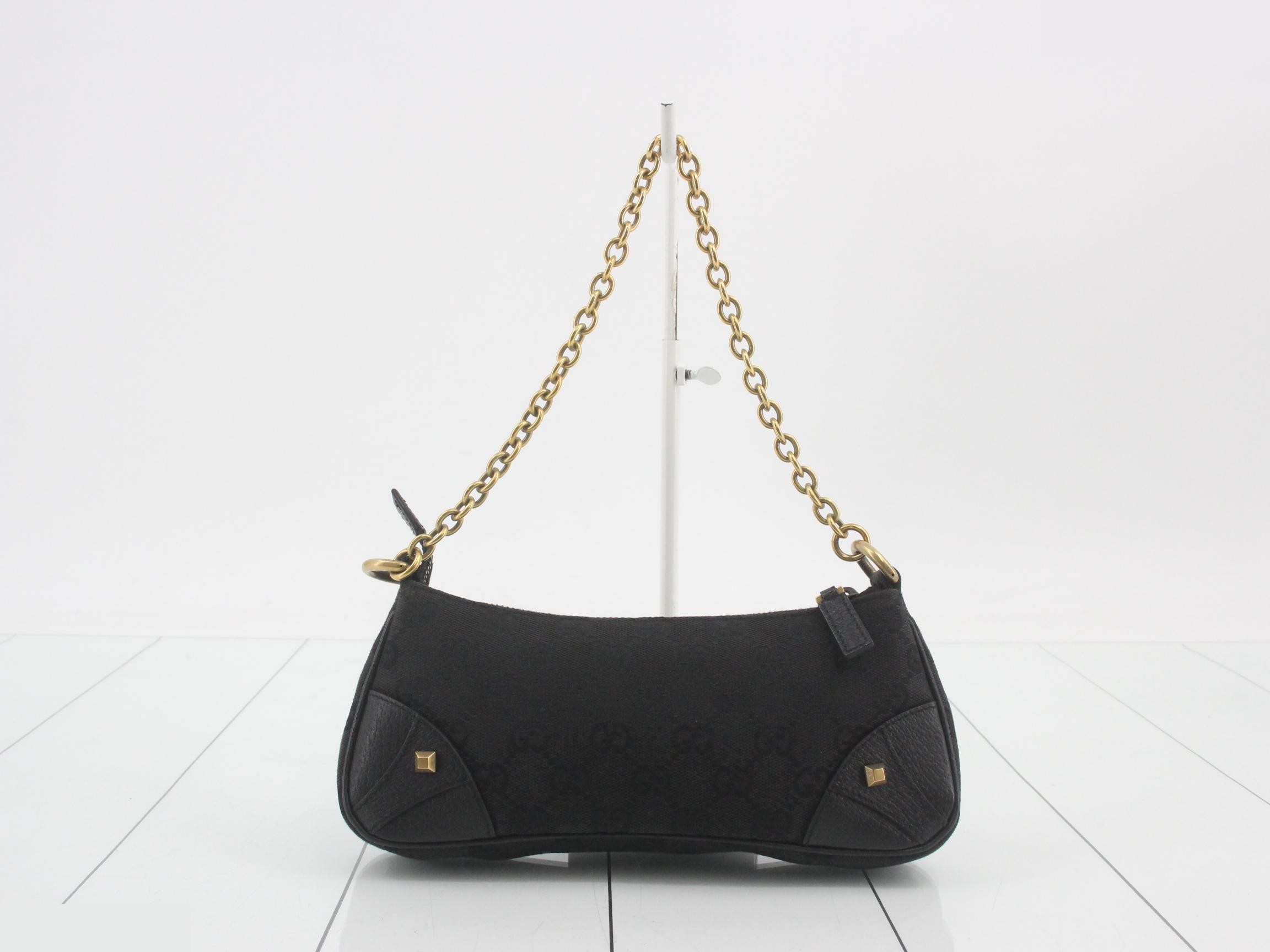 GG Canvas Chain Handbag — view 2