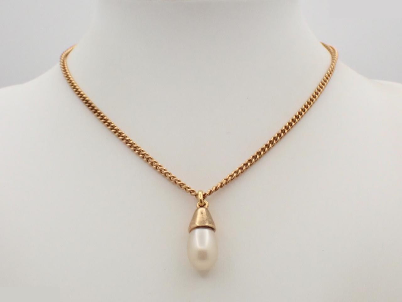 Other lines: Precious metals, necklaces, pendants, chain approximately 40cm — view 3