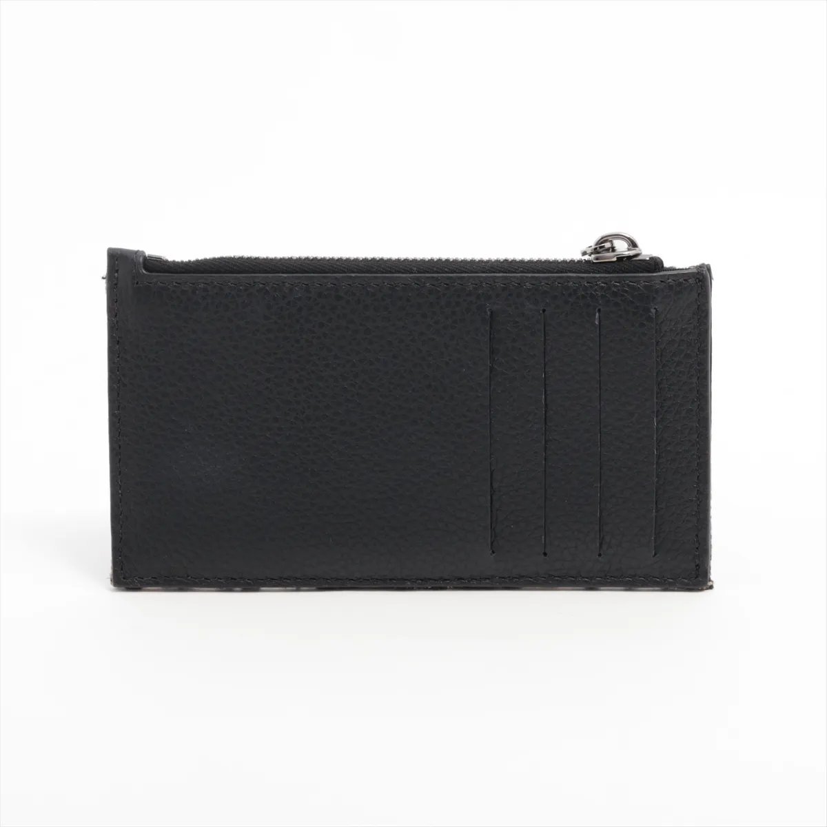 Oblique Canvas x Leather Fragment Case Navy — view 2