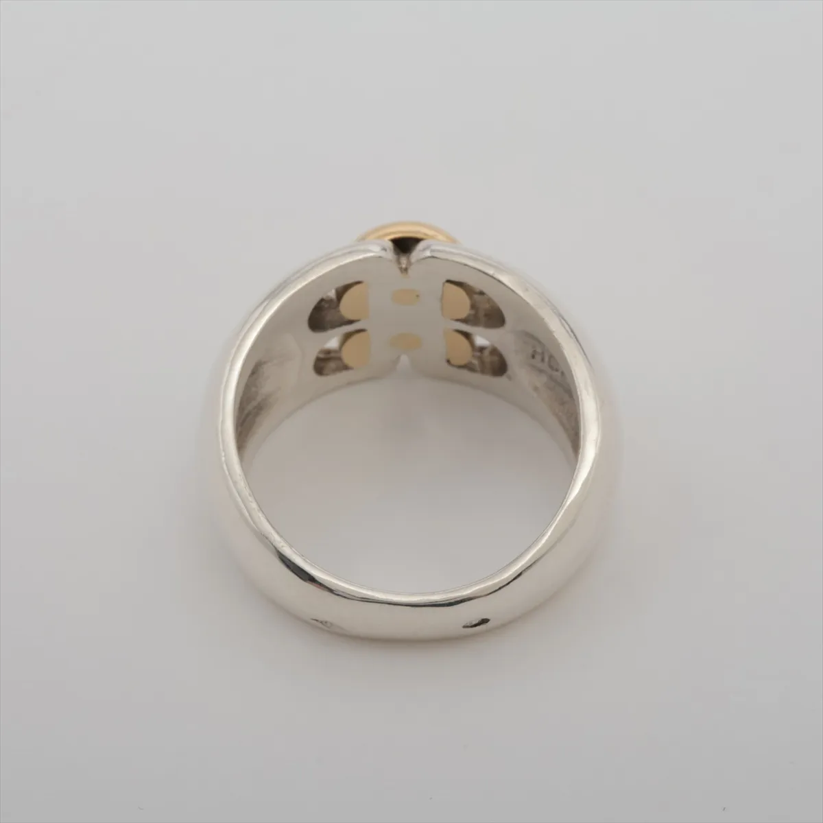 ring, 925 x 750 mm, 8.1g, gold x silver. Shows — view 2