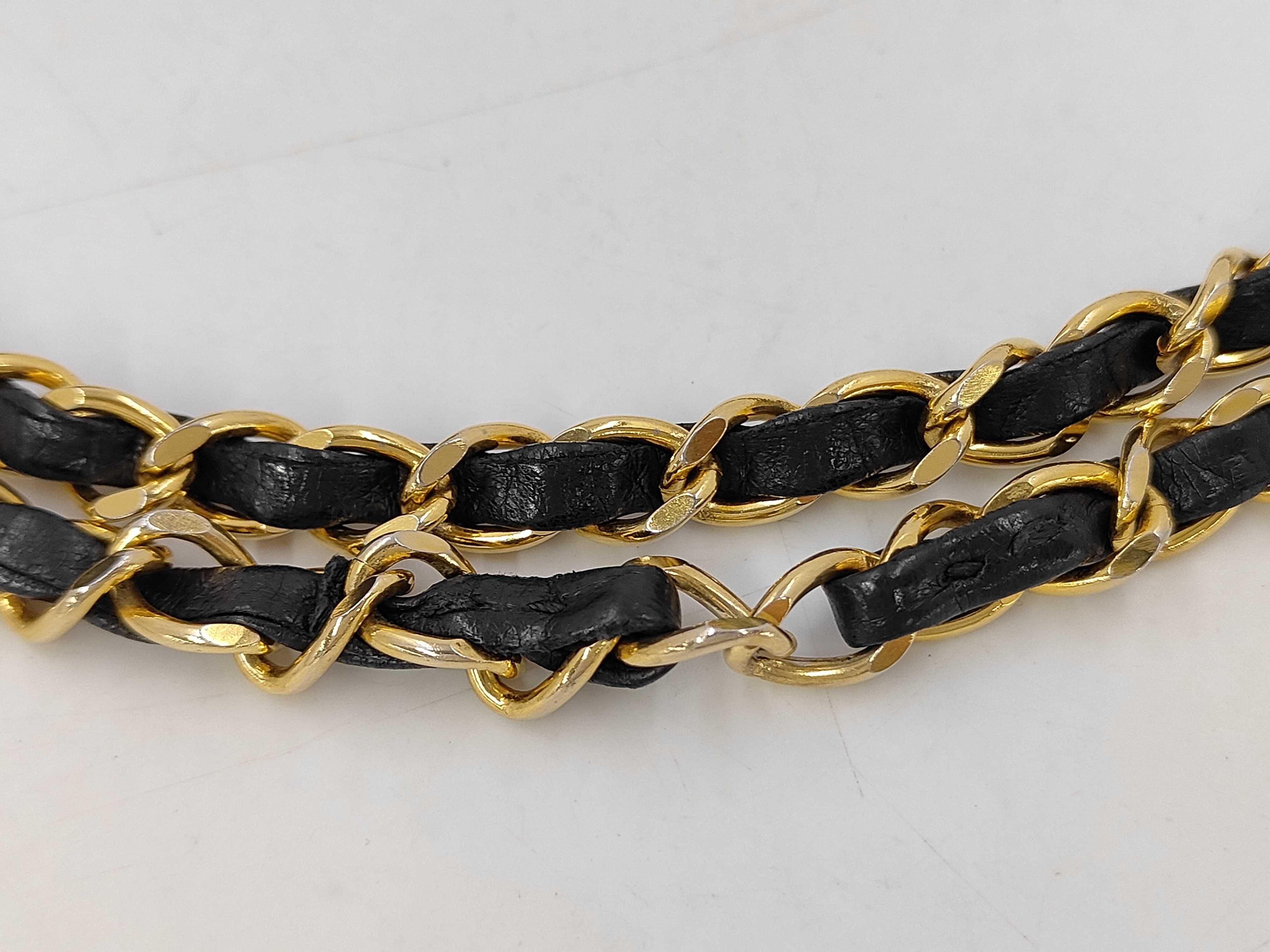 Matelassé Chain Lambskin Shoulder Bag — view 6
