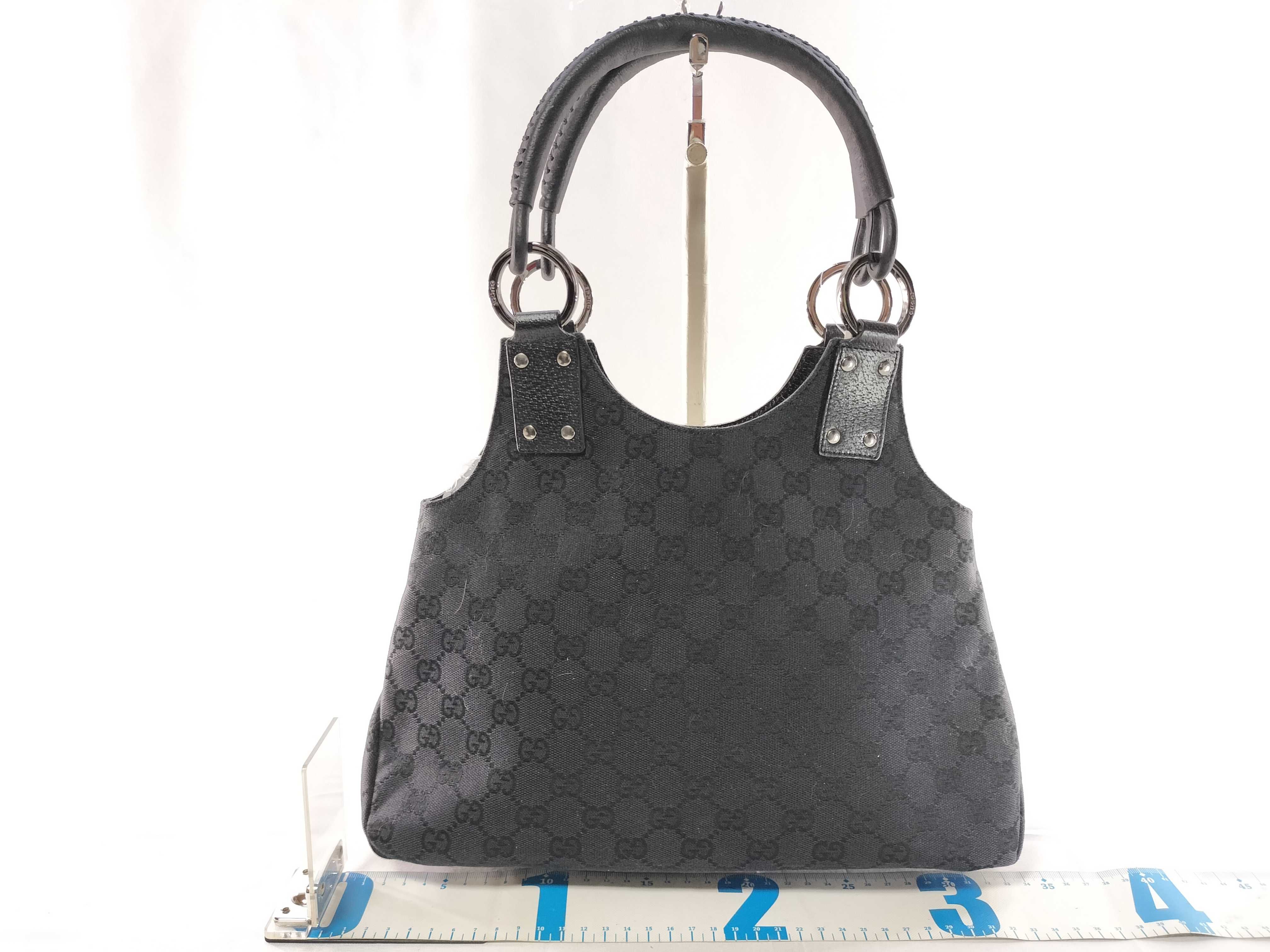 GG Canvas Handbag 131329 204990 Black — view 2