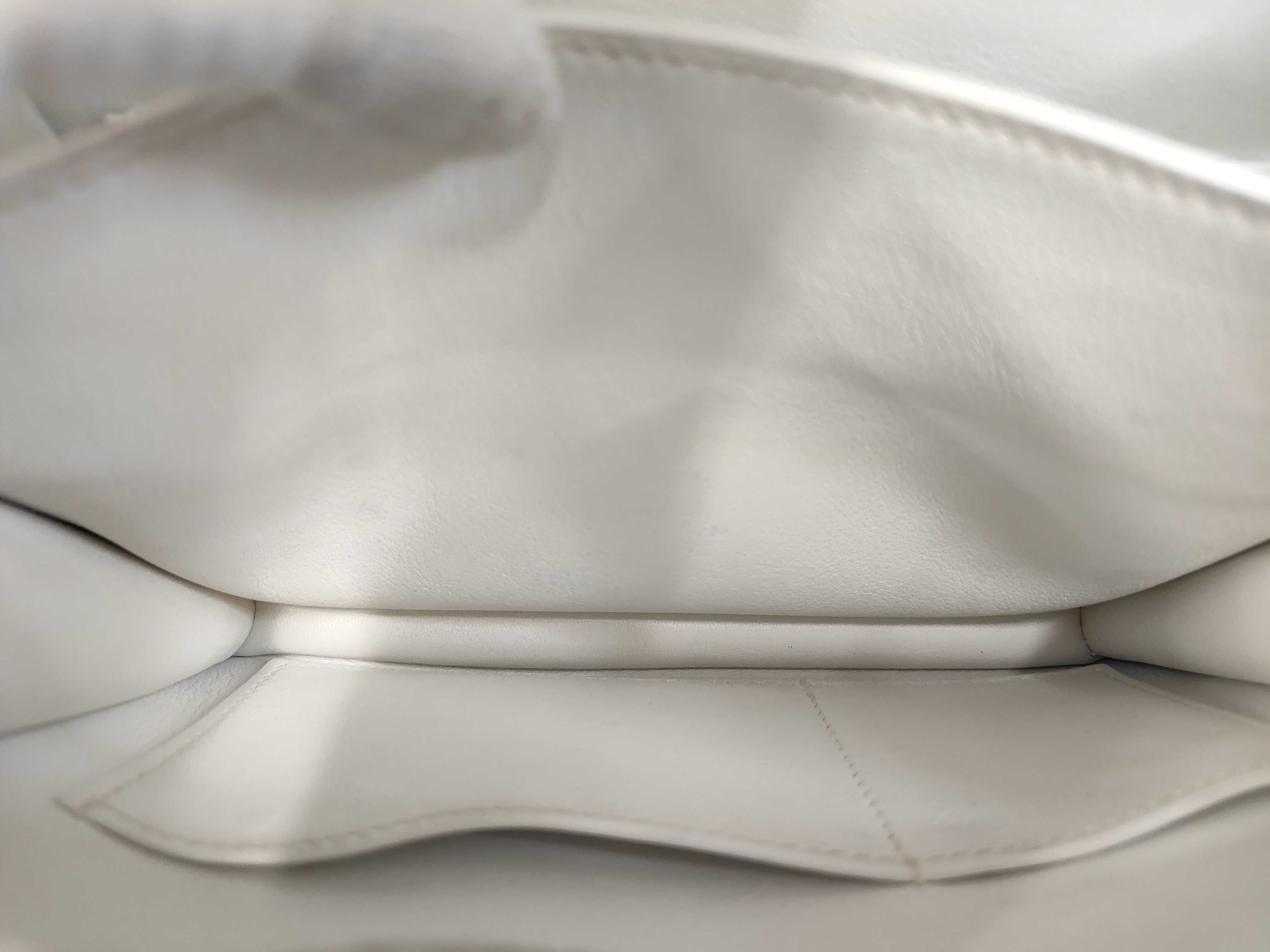 Constance 3 Mini White Gold Hardware B Stamp Shoulder Bag — view 9