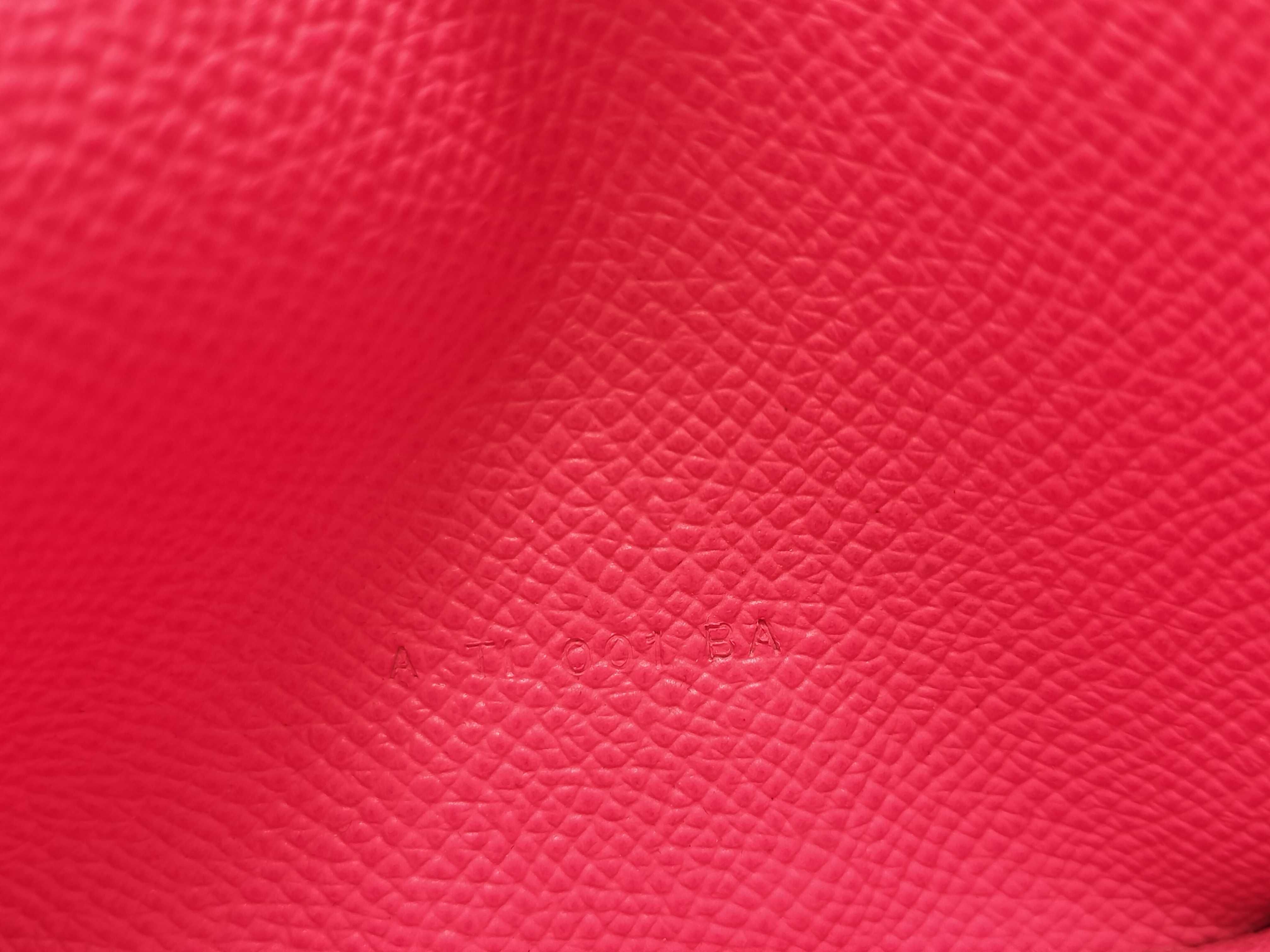 Bearn Soufflé Wallet, A-stamp, Epsom leather, Rose Azalee, Gold D — view 15