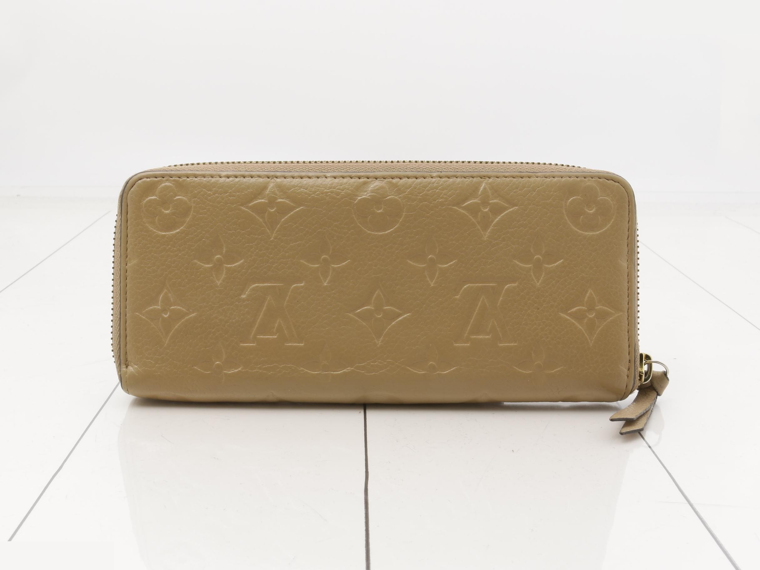Monogram Empreinte Portefeuille Clemence Round Zip Long Wallet — view 2