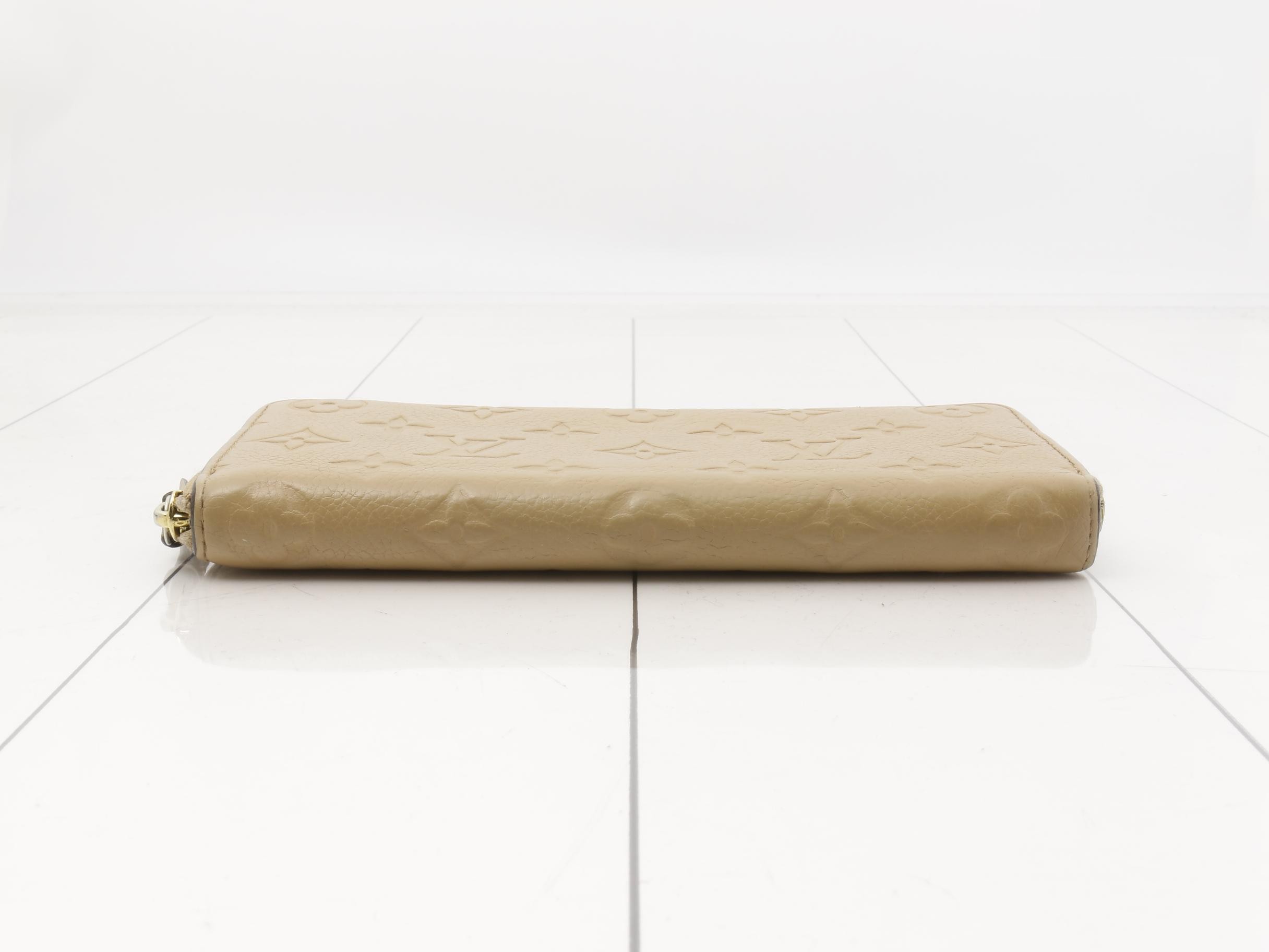 Monogram Empreinte Portefeuille Clemence Round Zip Long Wallet — view 3