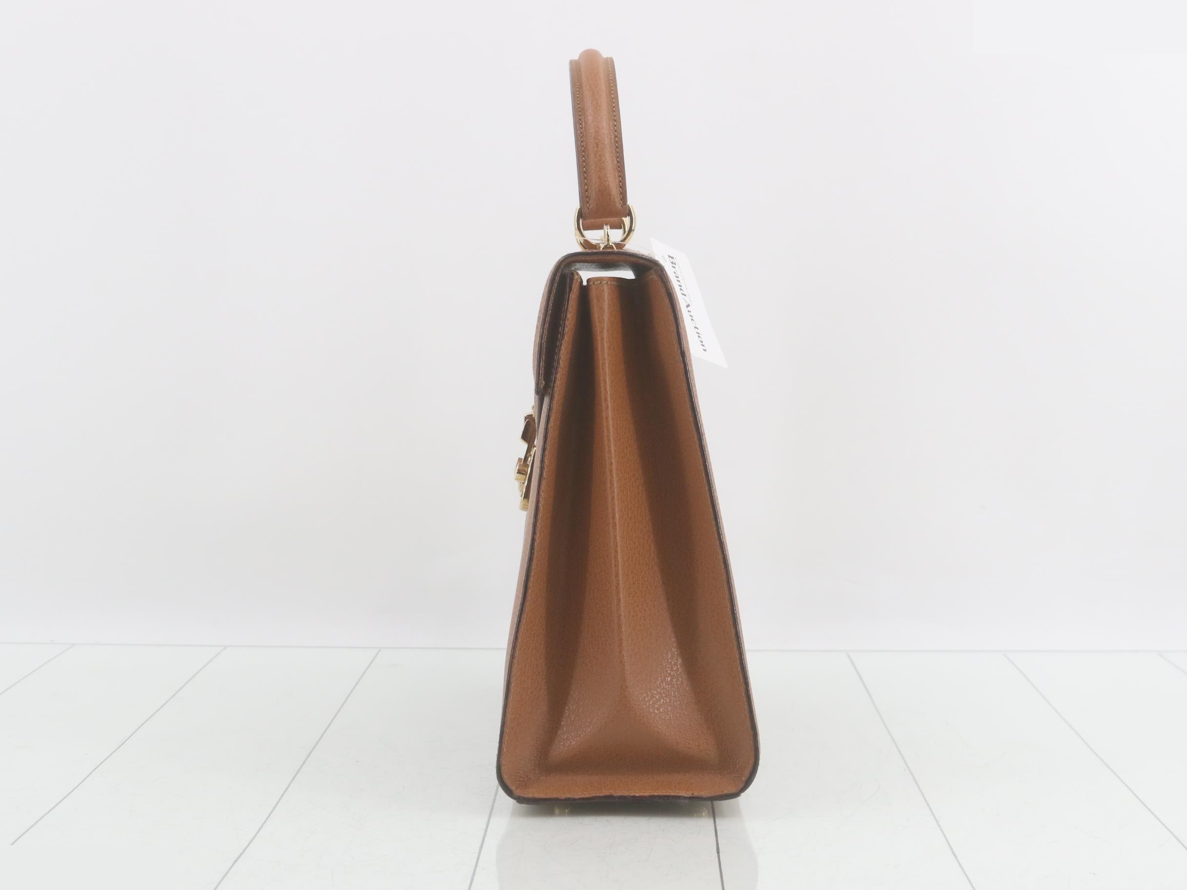 Lady Lock Leather 2-Way Handbag — view 3