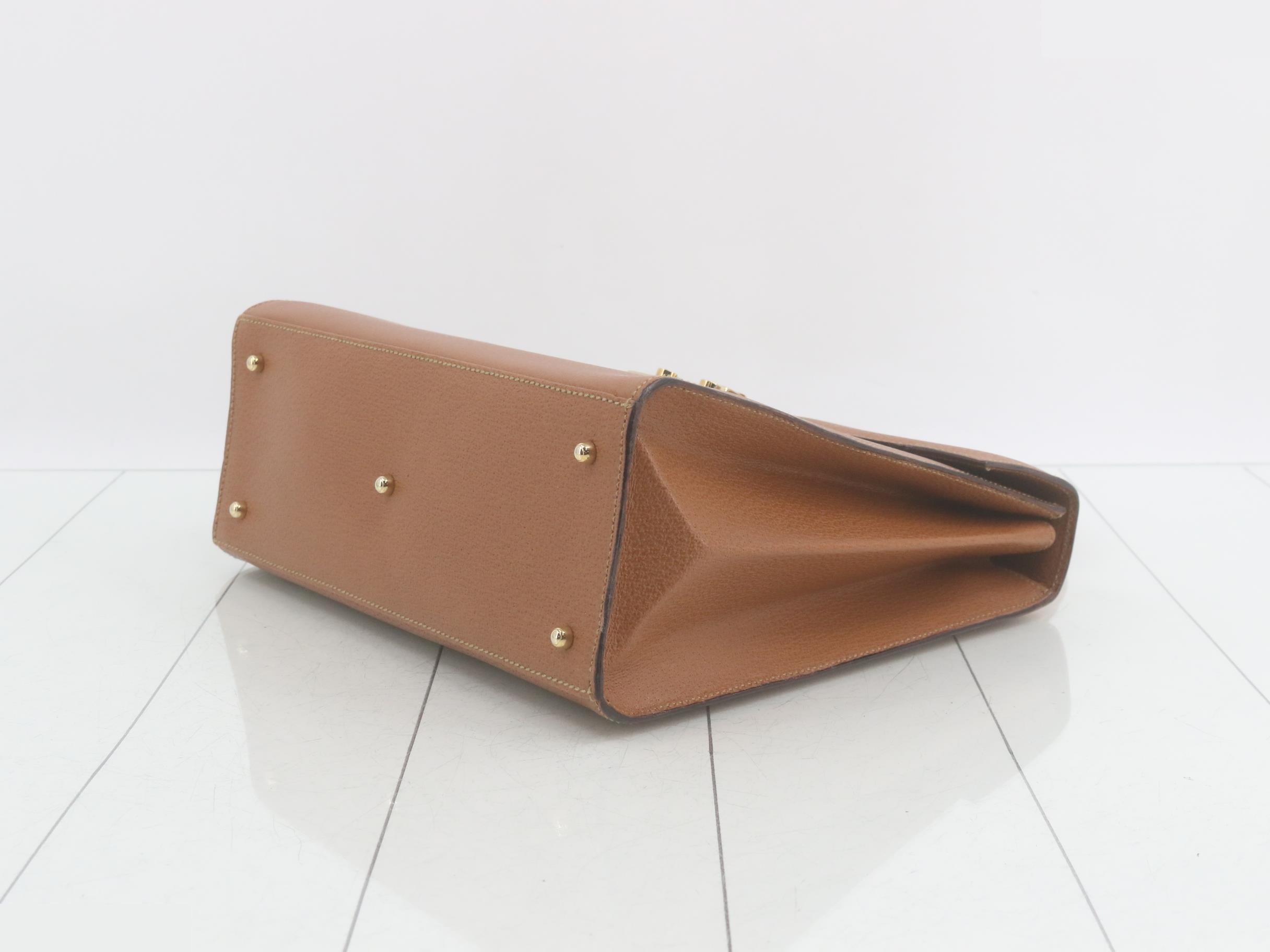 Lady Lock Leather 2-Way Handbag — view 6