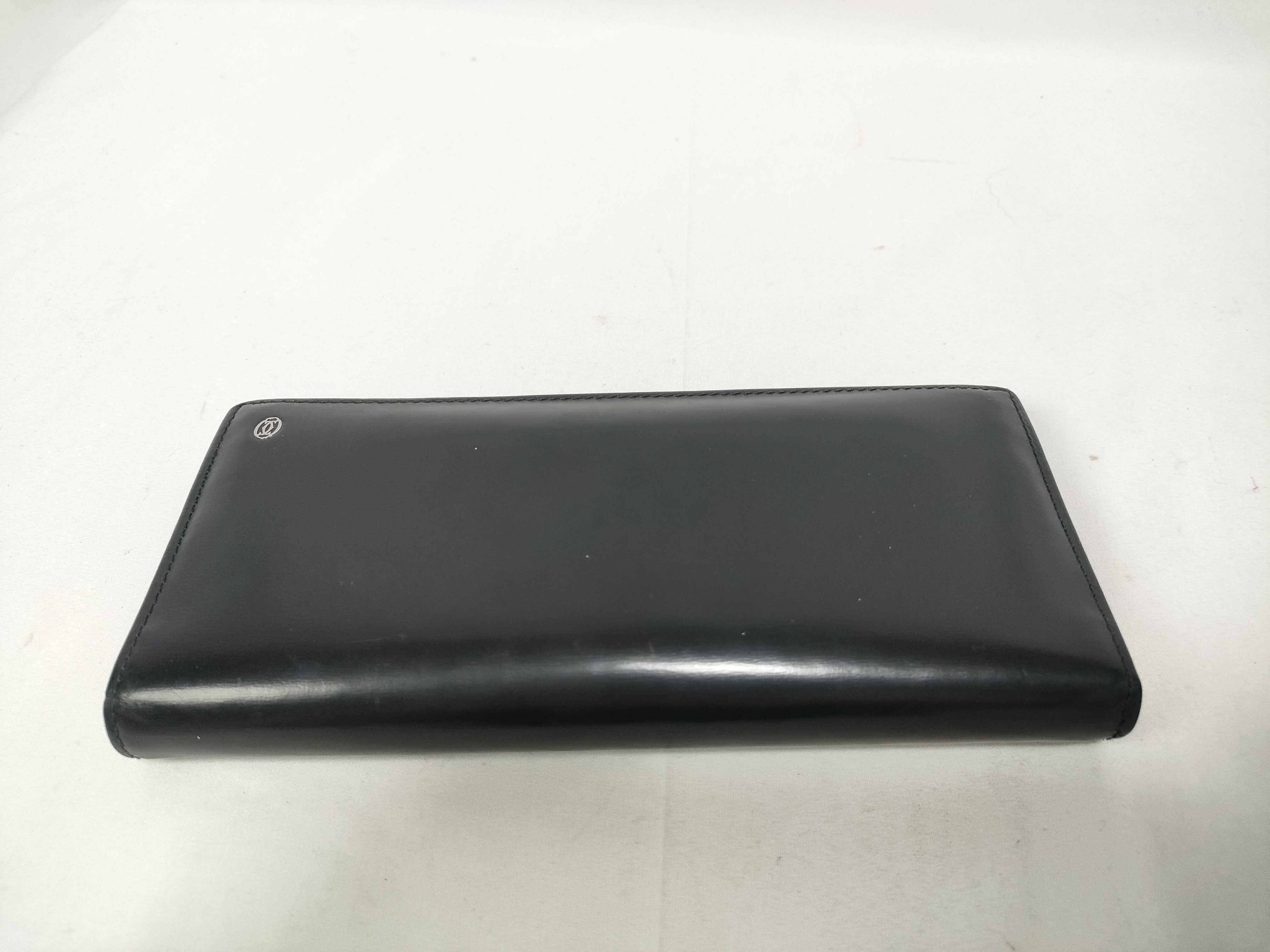 Pasha Long Wallet, Leather, Black — view 8