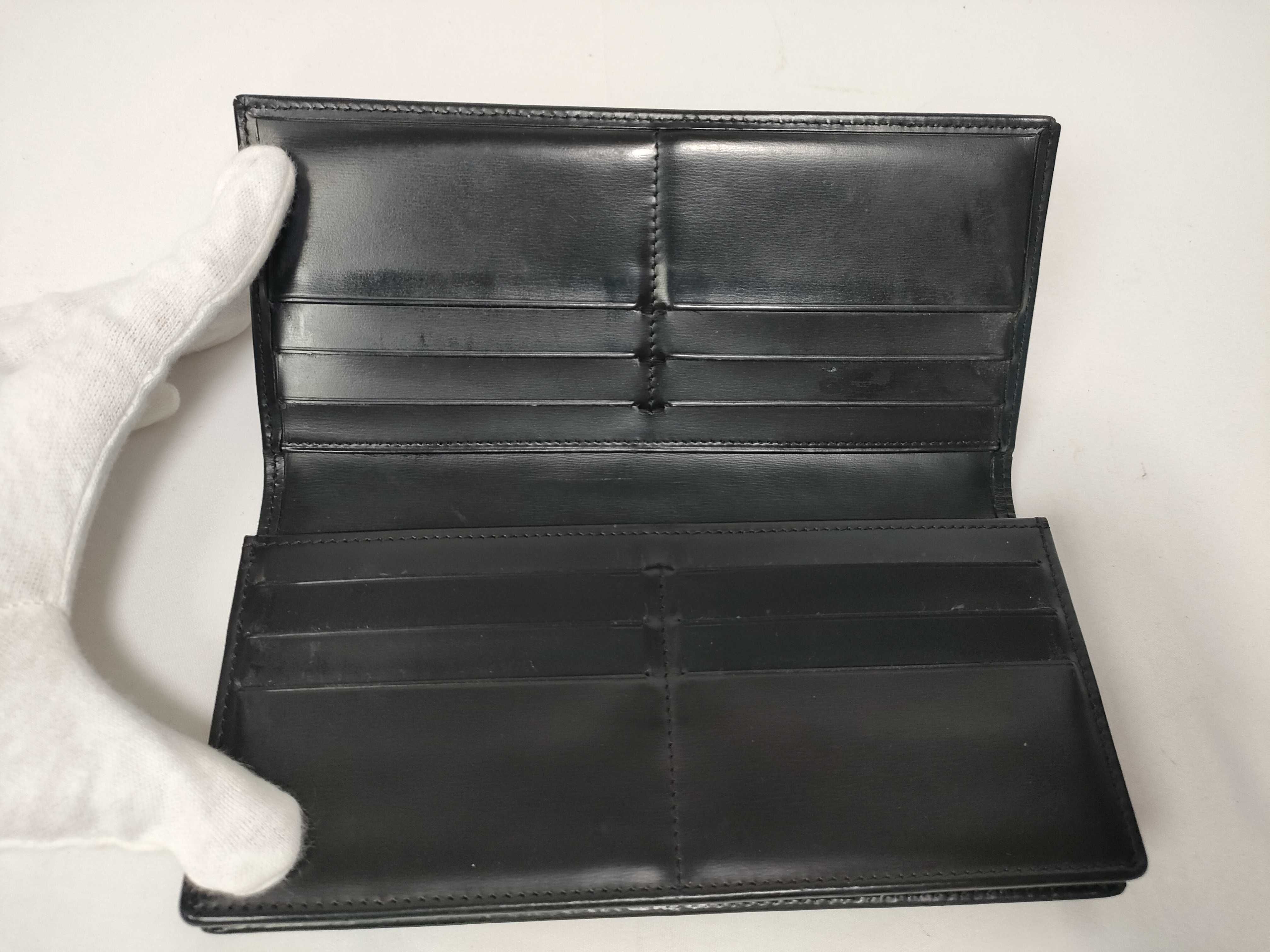 Pasha Long Wallet, Leather, Black — view 9