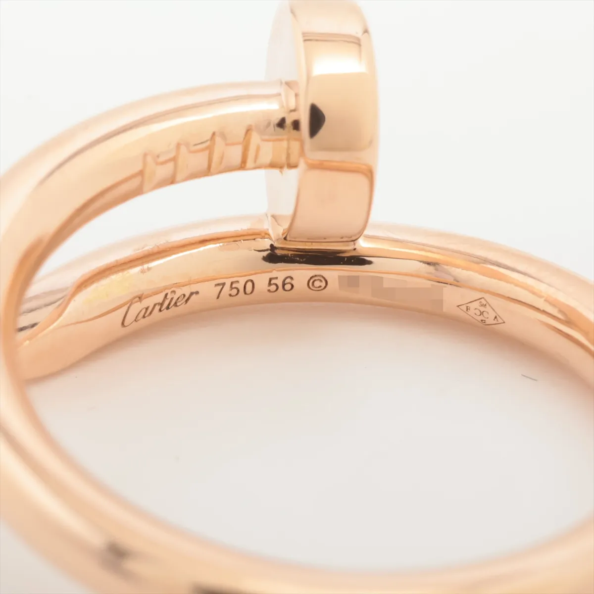Just Ankle Ring 750(PG) 8.0g 56 WX2232 Round Edge — view 3