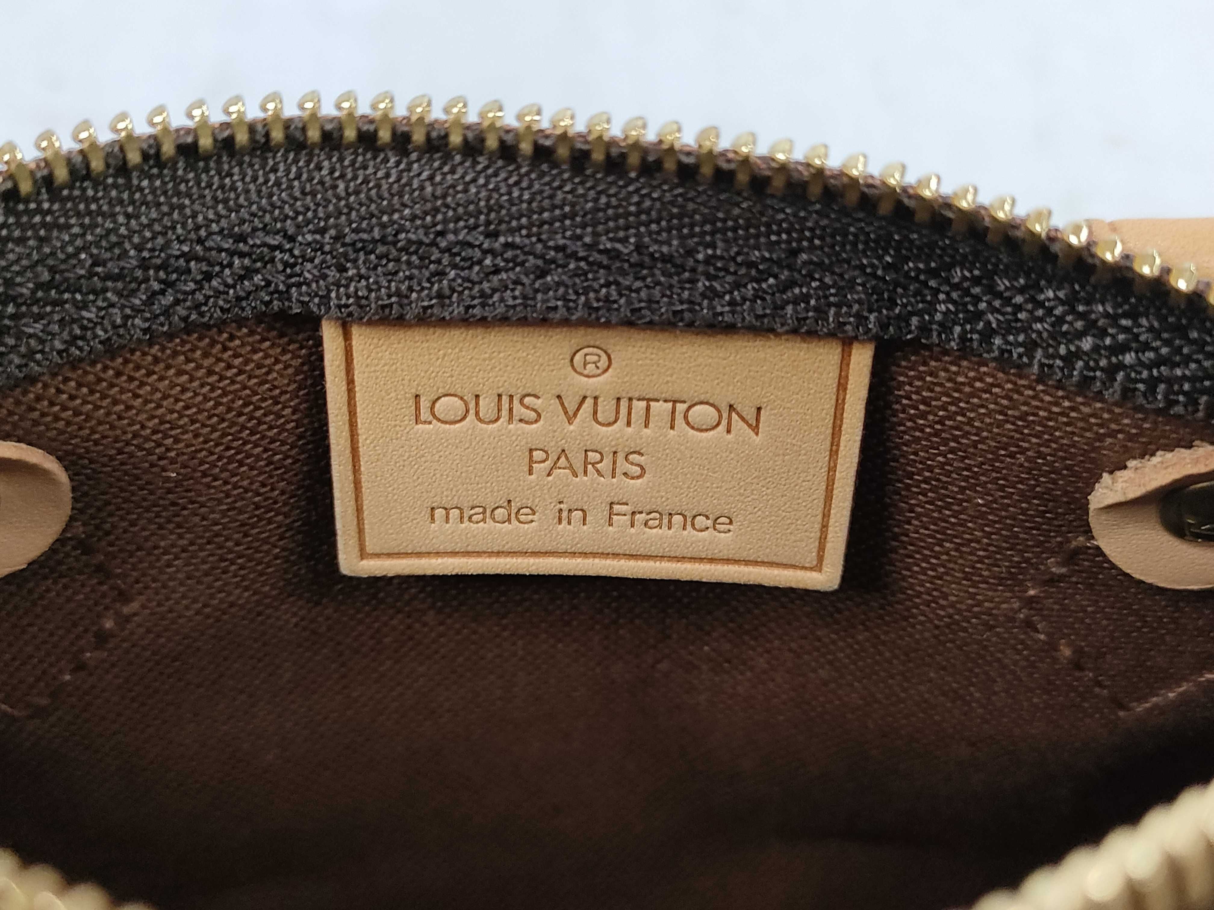Monogram Mini Speedy Shoulder Bag with ST — view 12