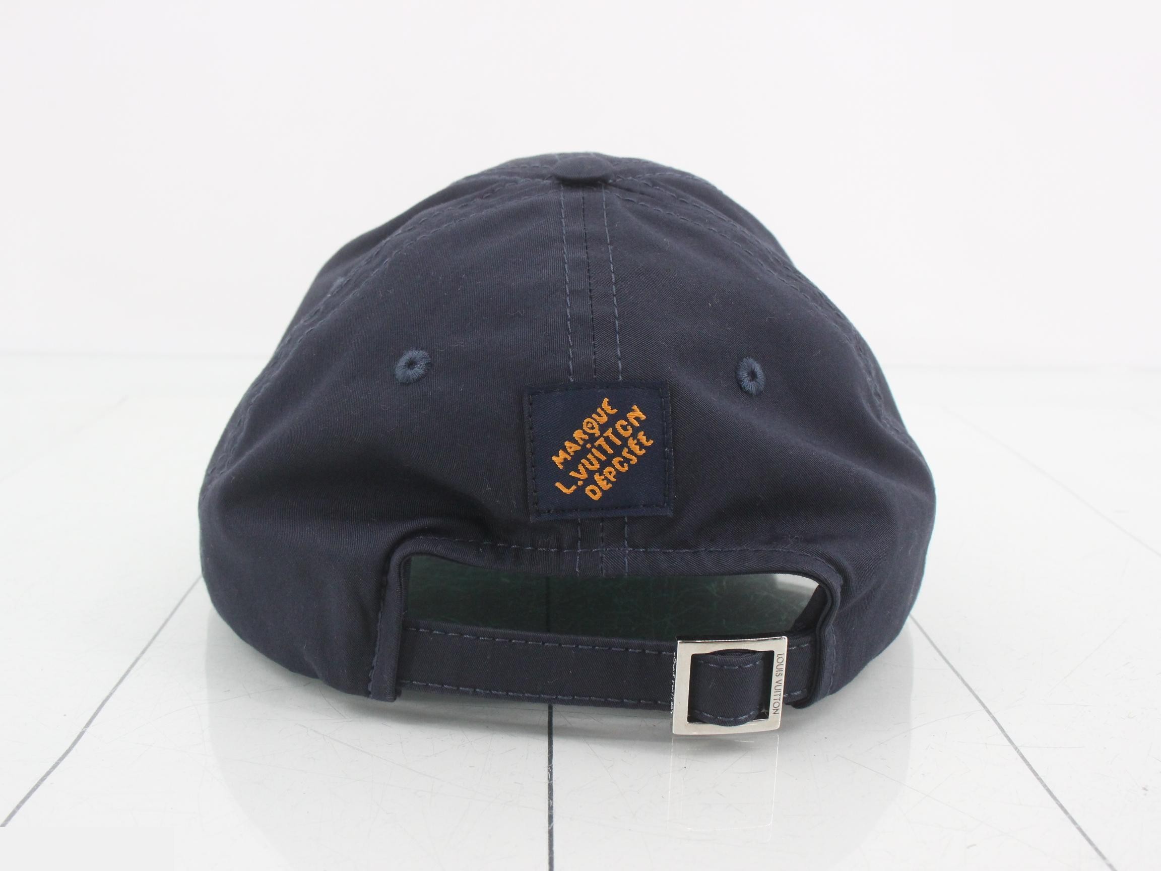 Men's Signature Cap - Marine - Unused — view 2