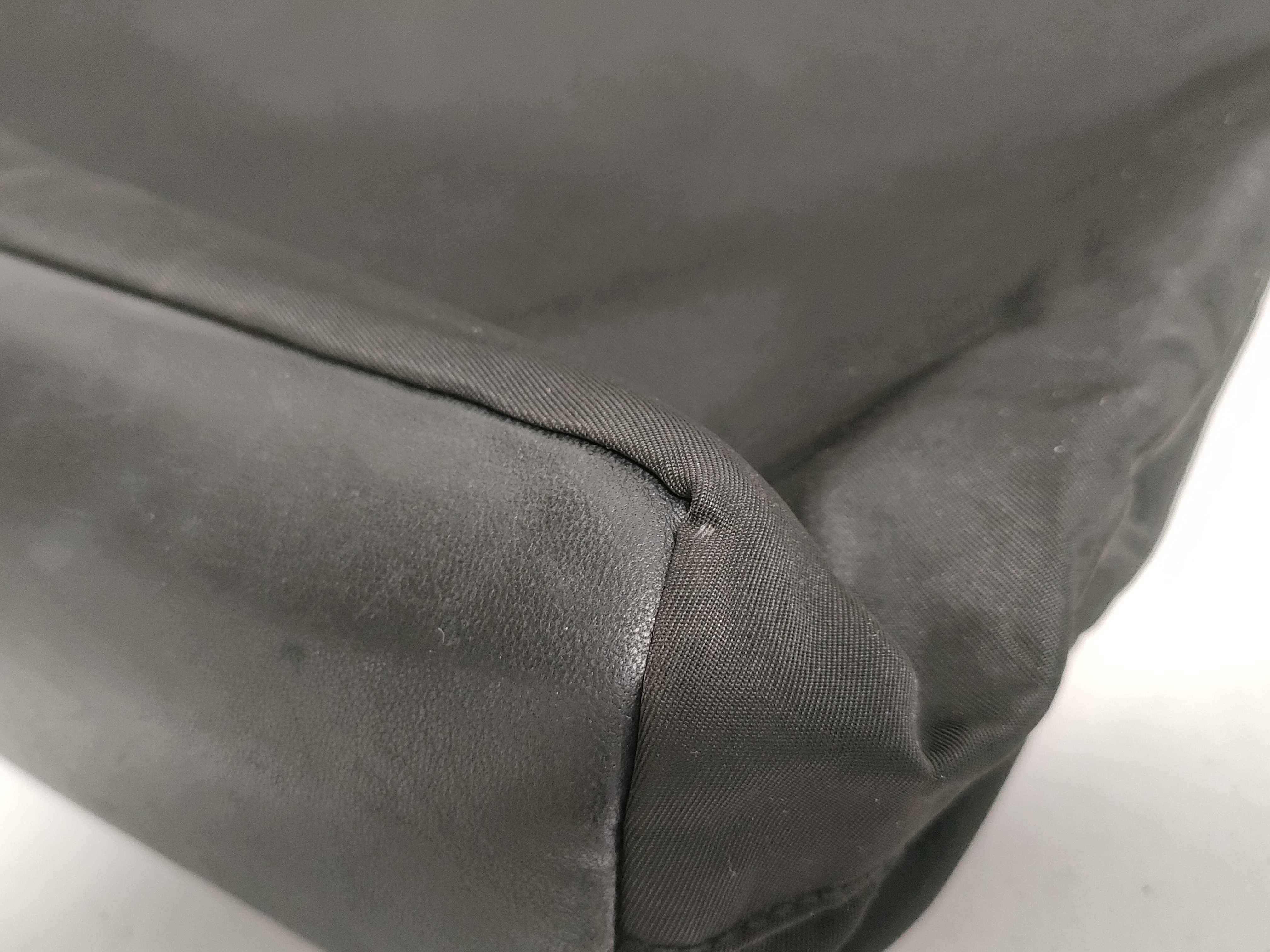 Nylon Leather Metal Handbag — view 6