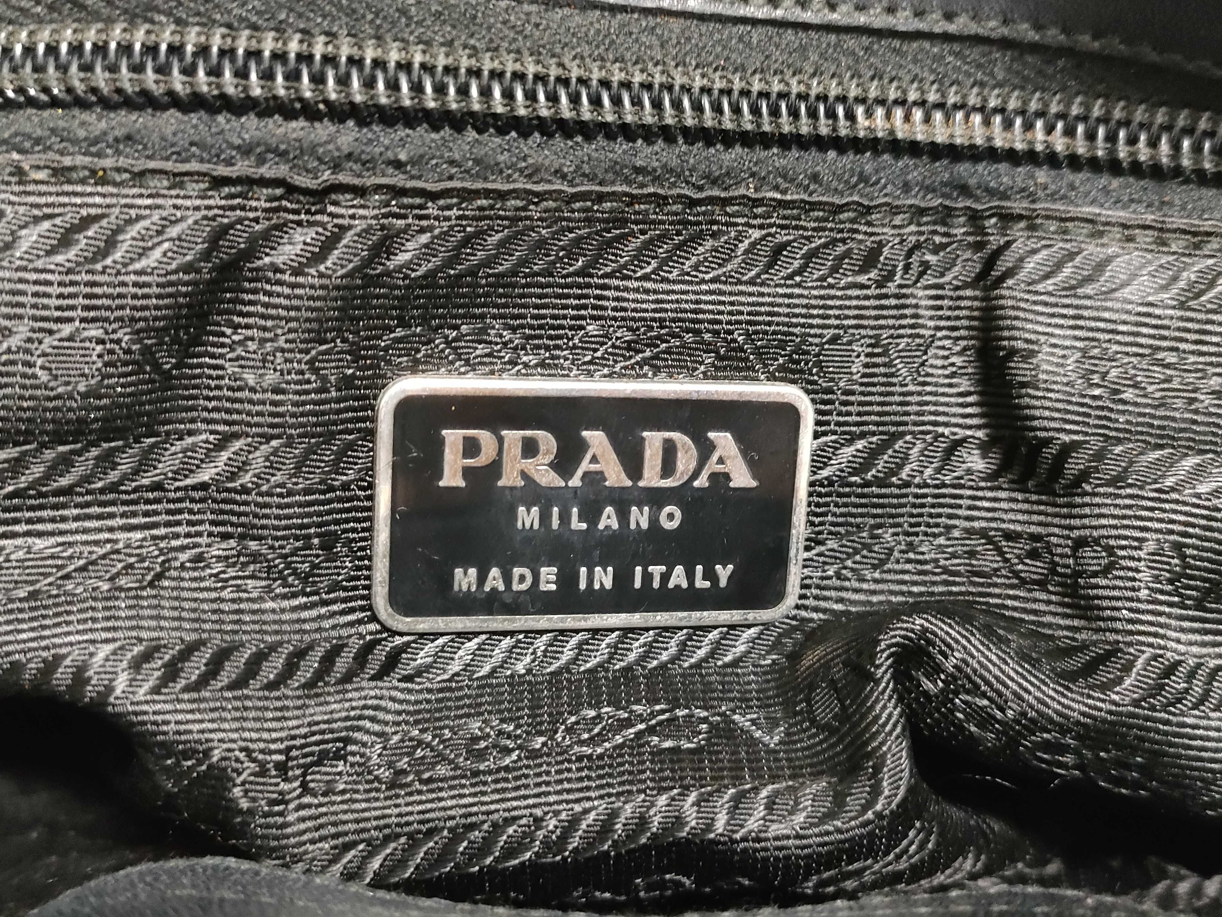 Nylon Leather Metal Handbag — view 10