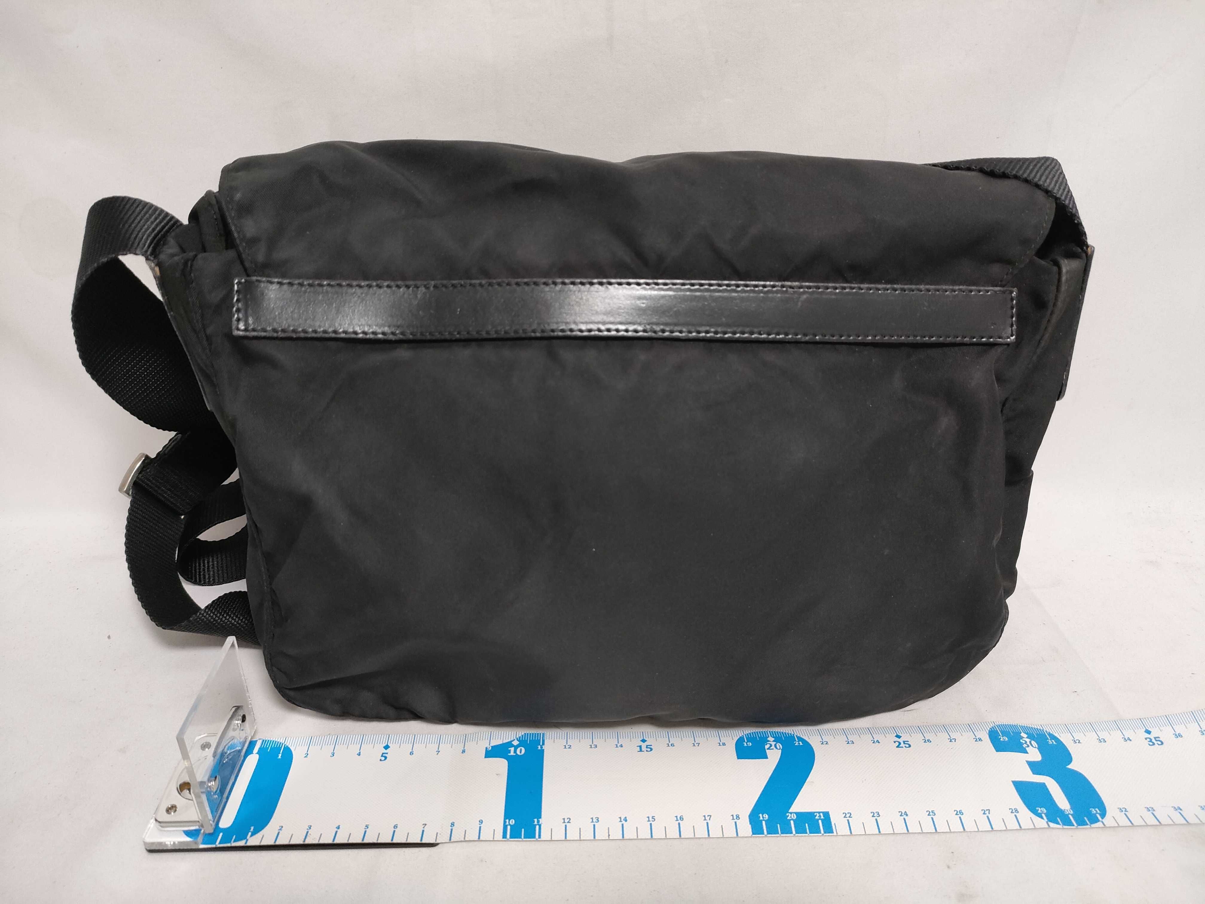 Nylon Messenger Shoulder Bag — view 2