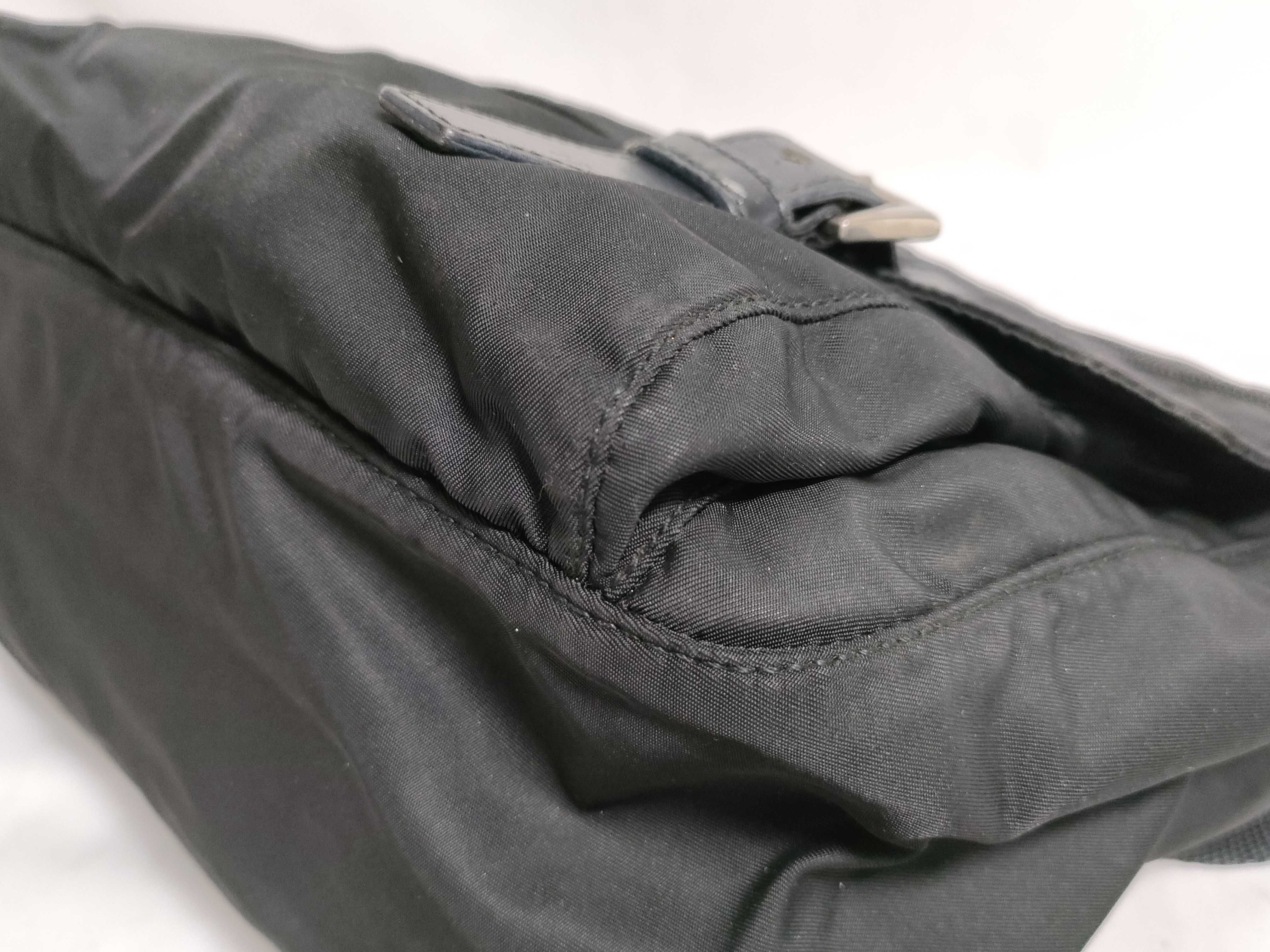 Nylon Messenger Shoulder Bag — view 7