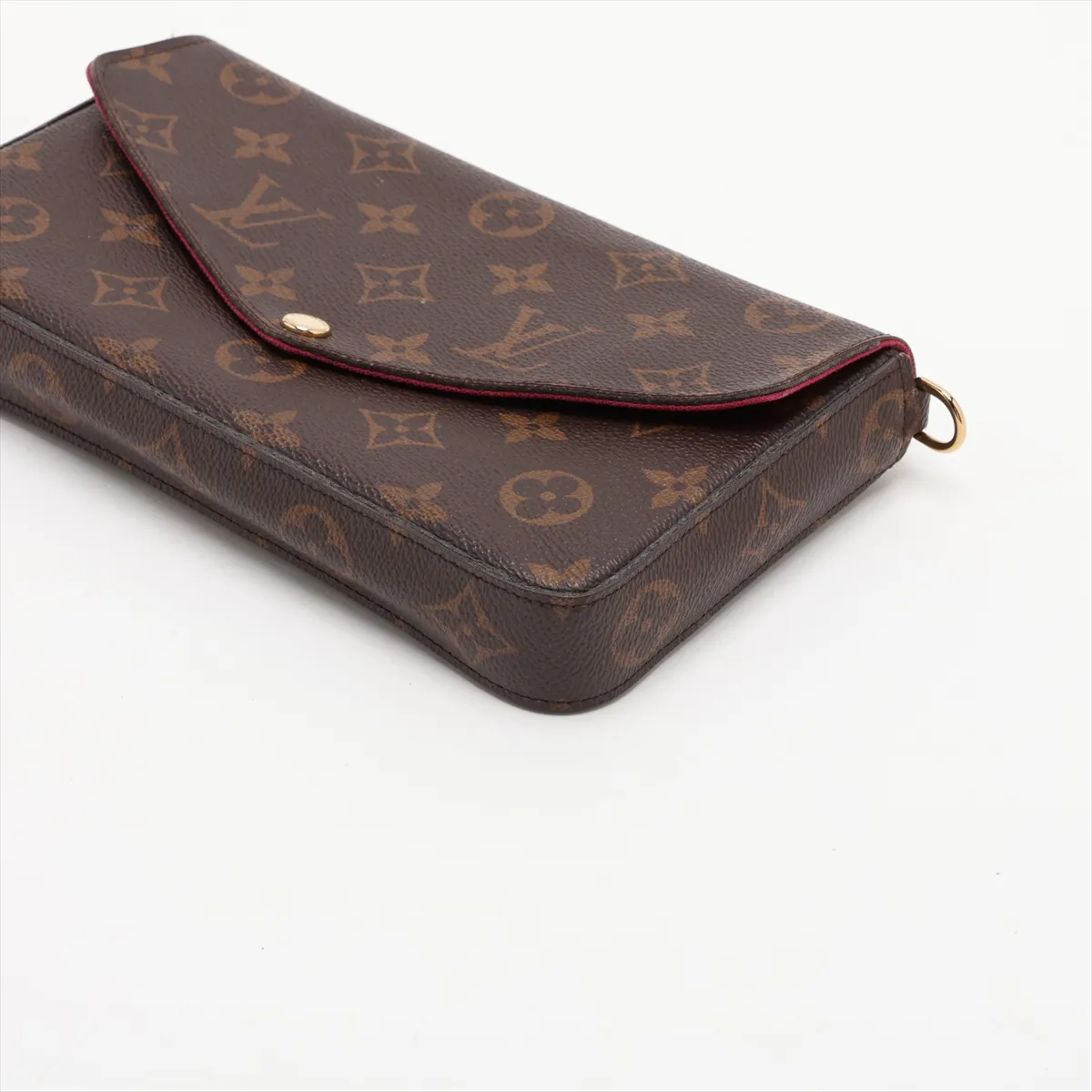 Monogram Pochette Felicie M61276 CA4106 Brown — view 3