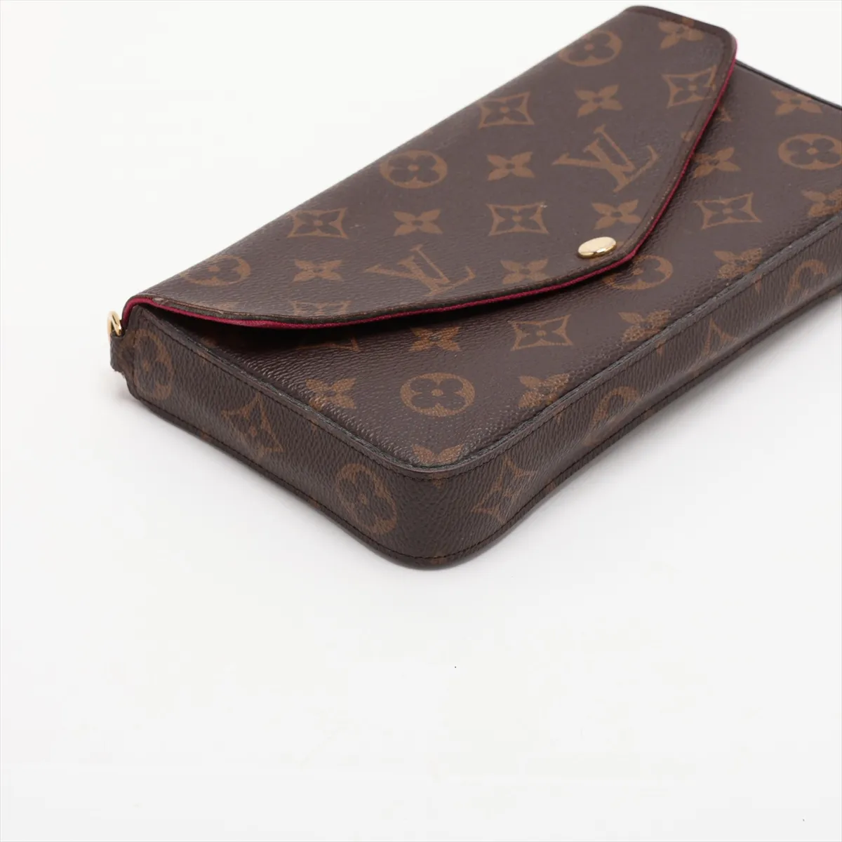 Monogram Pochette Felicie M61276 CA4106 Brown — view 4