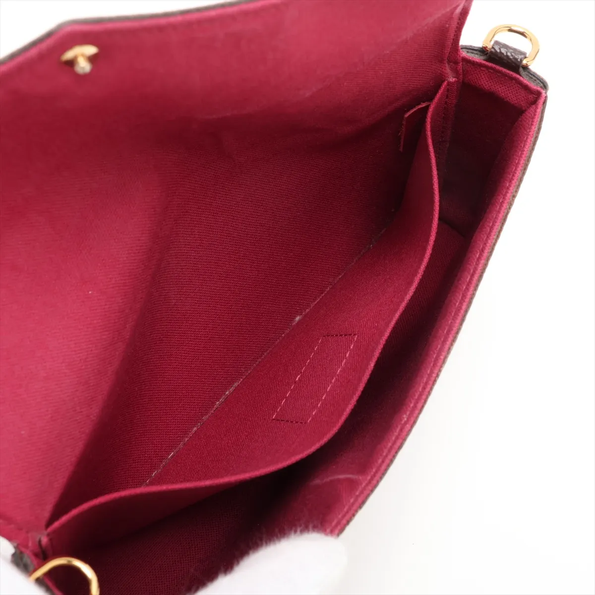 Monogram Pochette Felicie M61276 CA4106 Brown — view 7