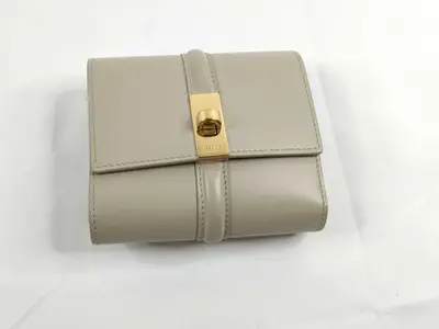 wallet, beige