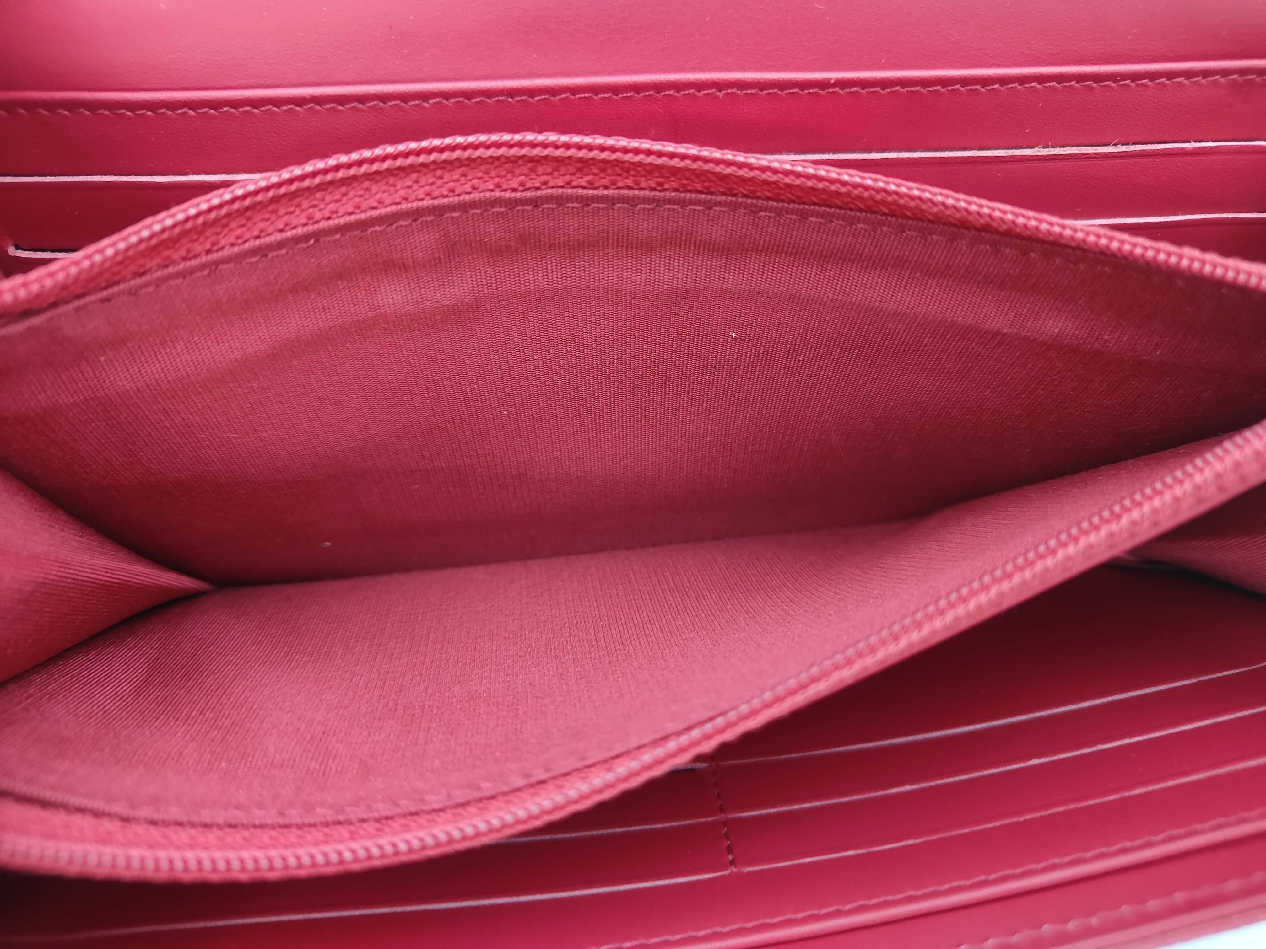 Coco Mark Caviar Leather Long Wallet — view 5