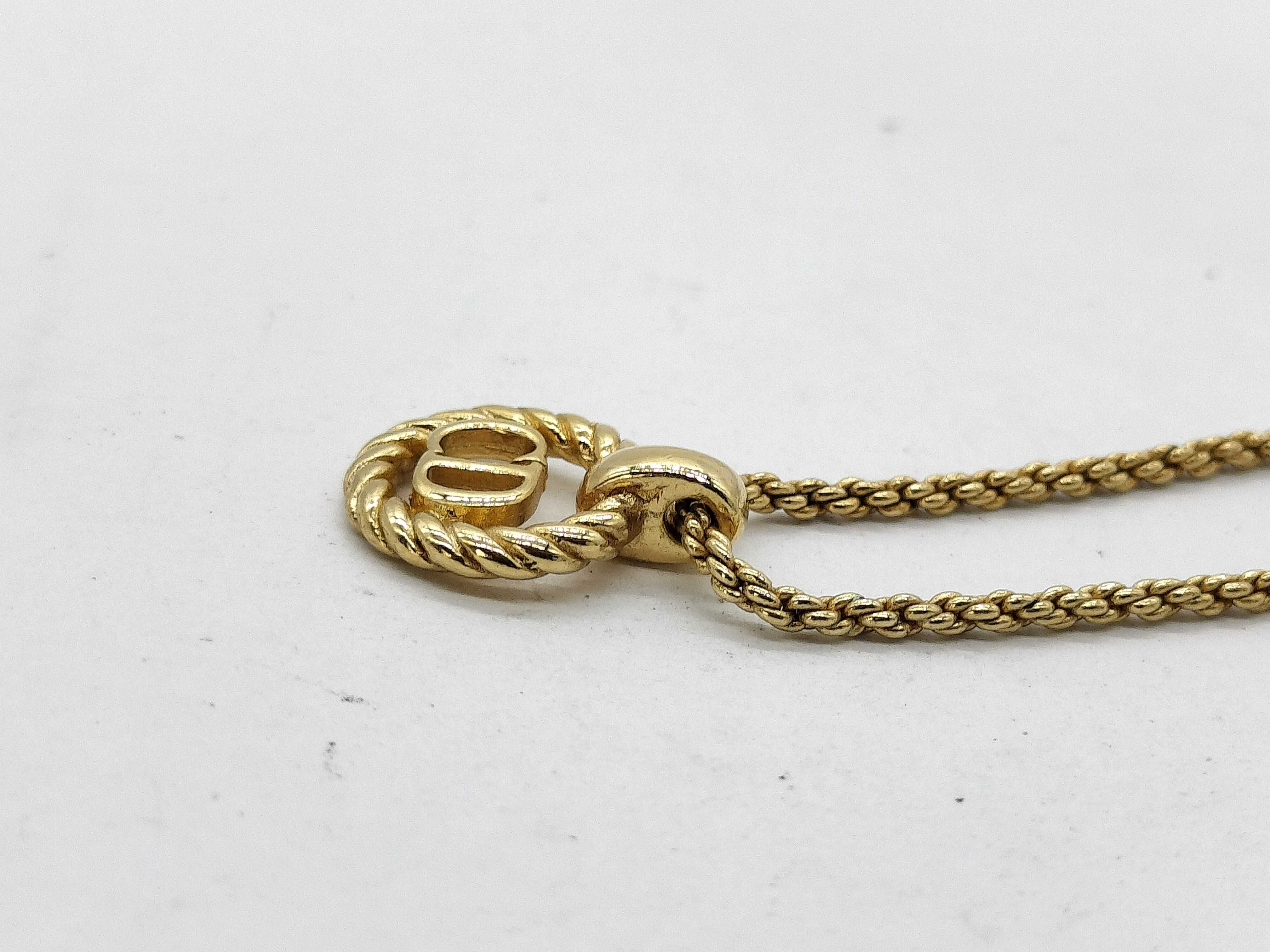 CD Logo Necklace — view 2