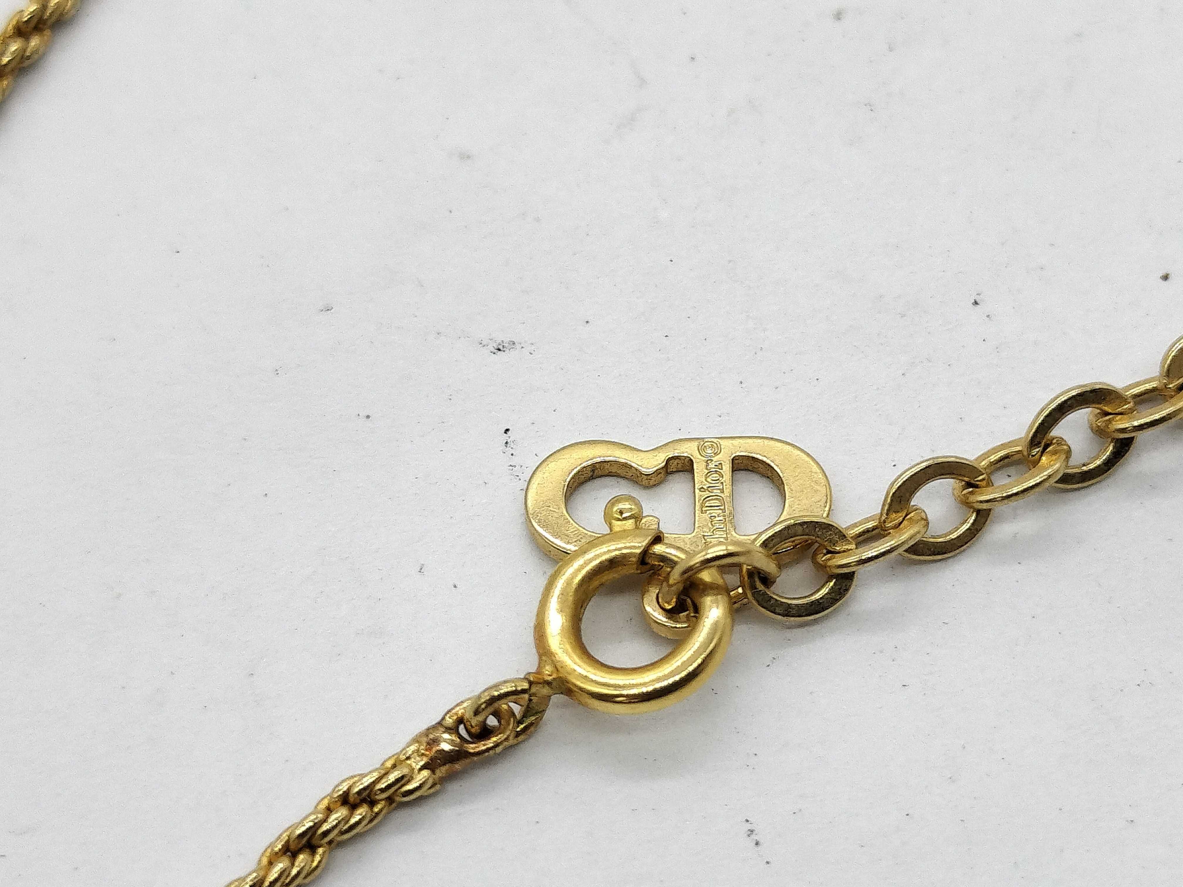 CD Logo Necklace — view 4