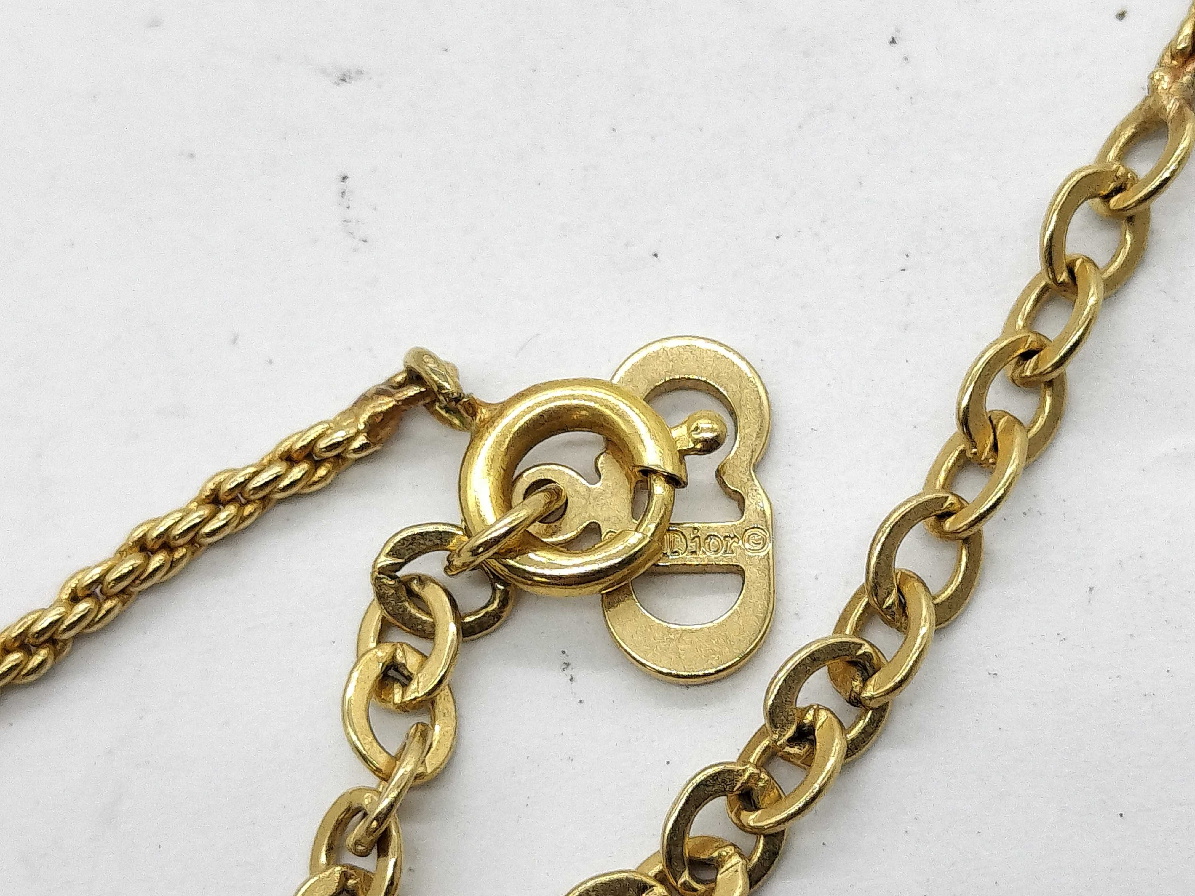 CD Logo Necklace — view 5
